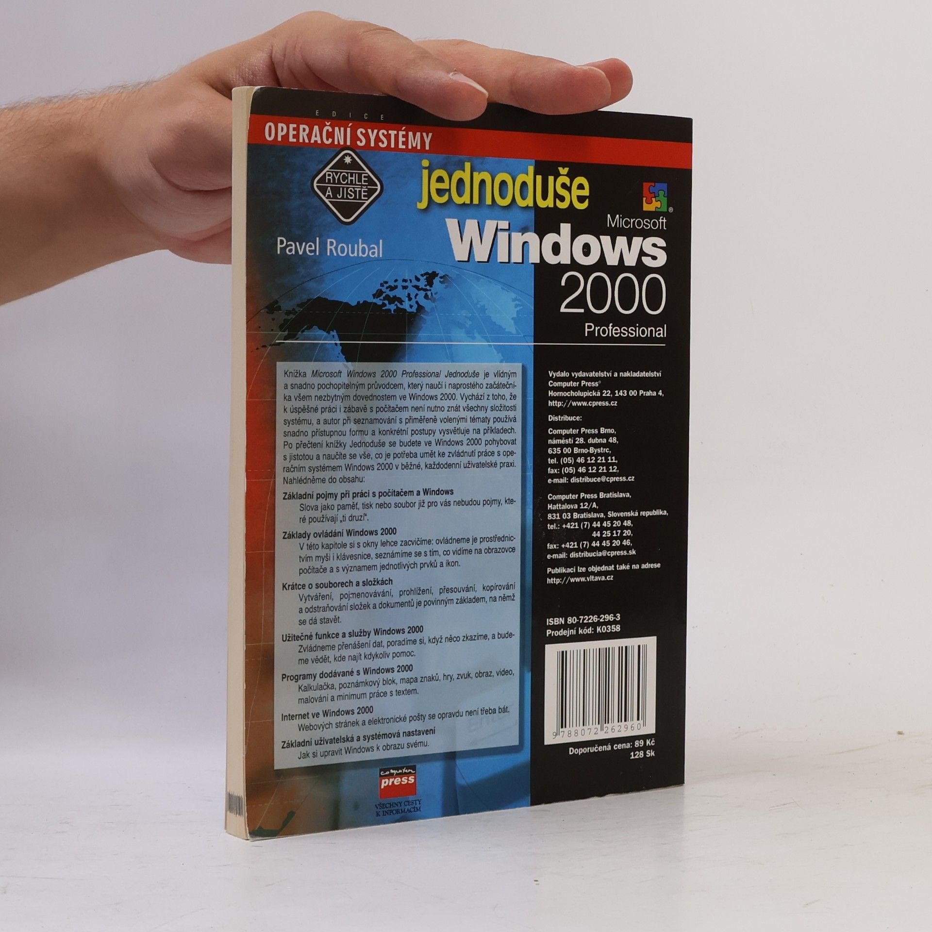 Pavel Roubal Microsoft Windows 2000 Professional