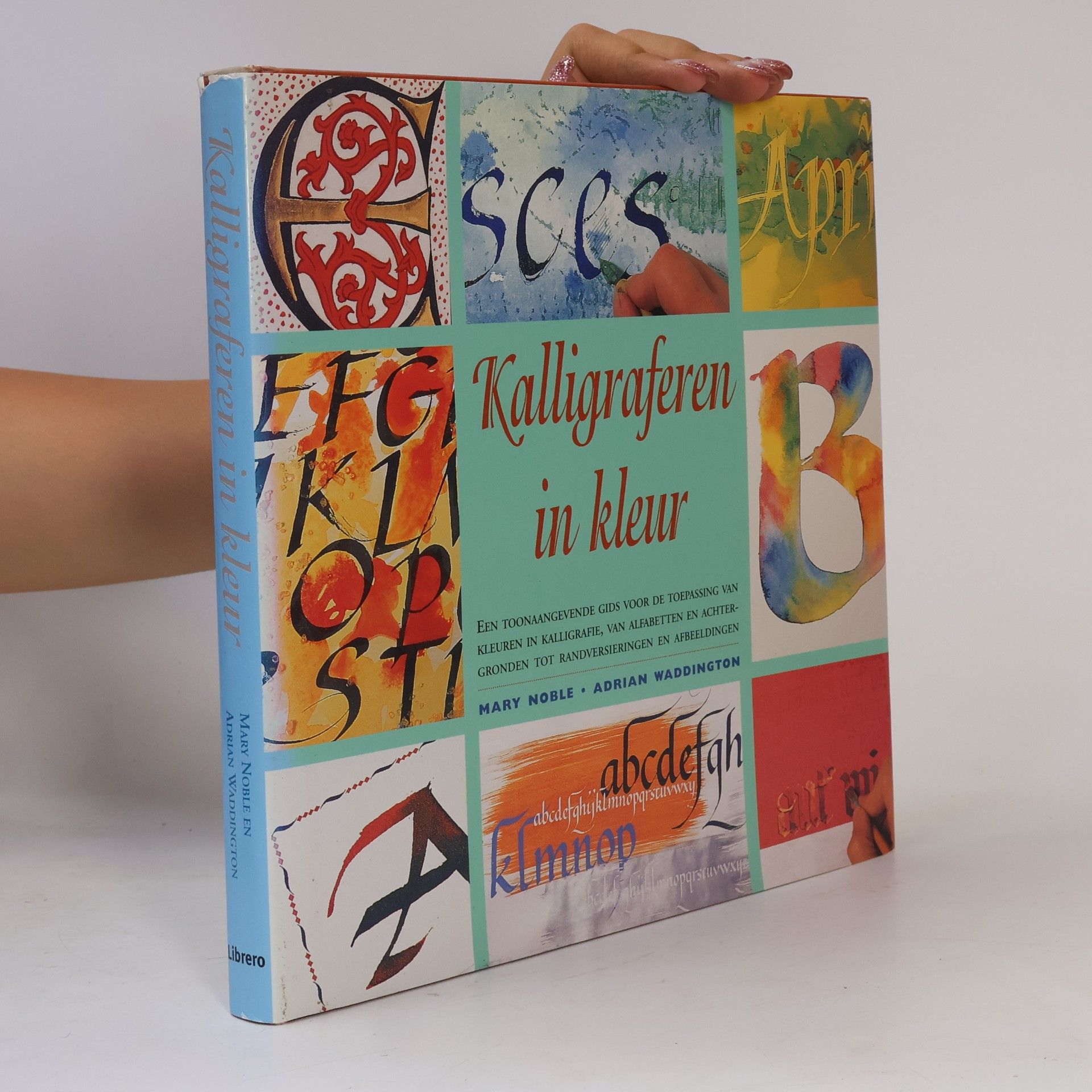 Adrian Waddington Kalligraferen in kleur