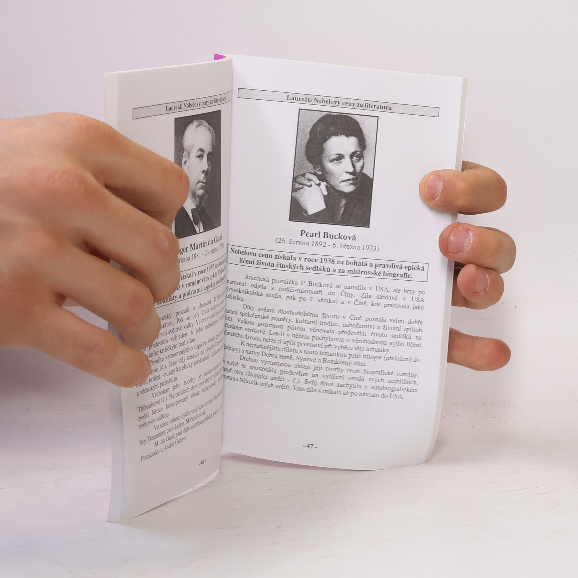 Jiří Marek Laureáti Nobelovy ceny za literaturu