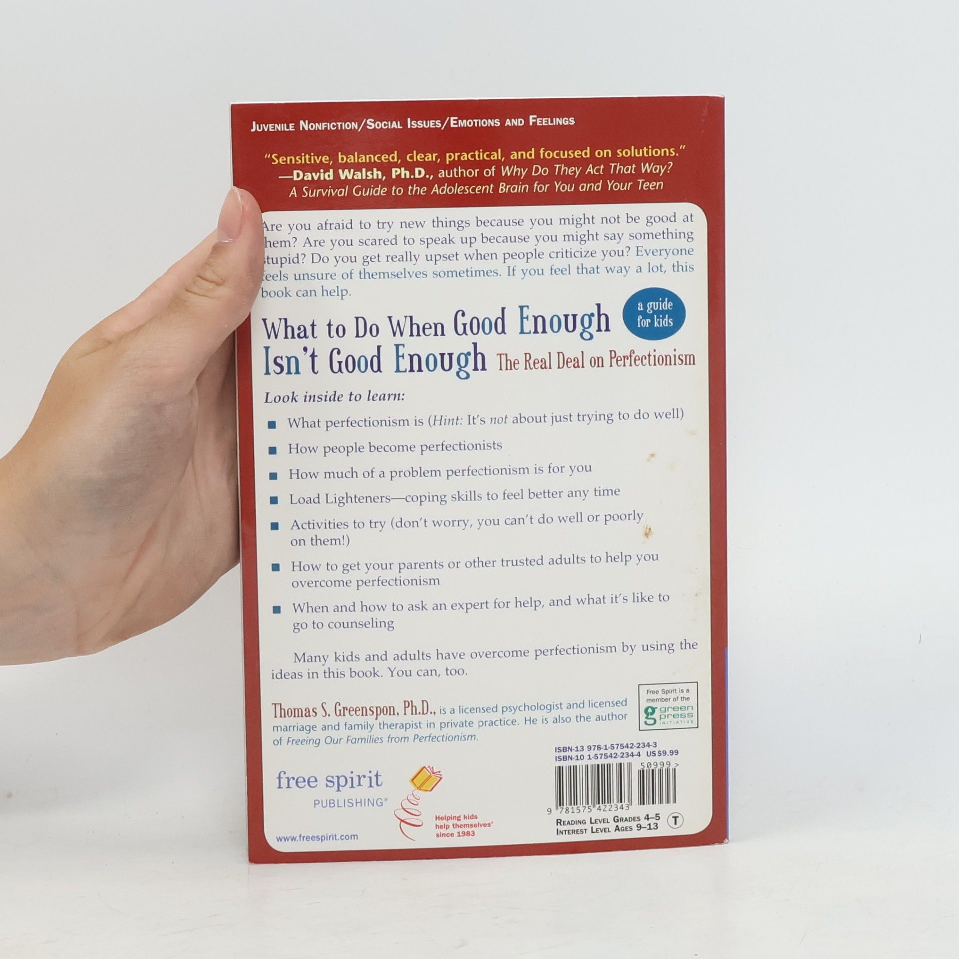 Thomas S. Greenspon What to Do When Good Isn't Good Enough