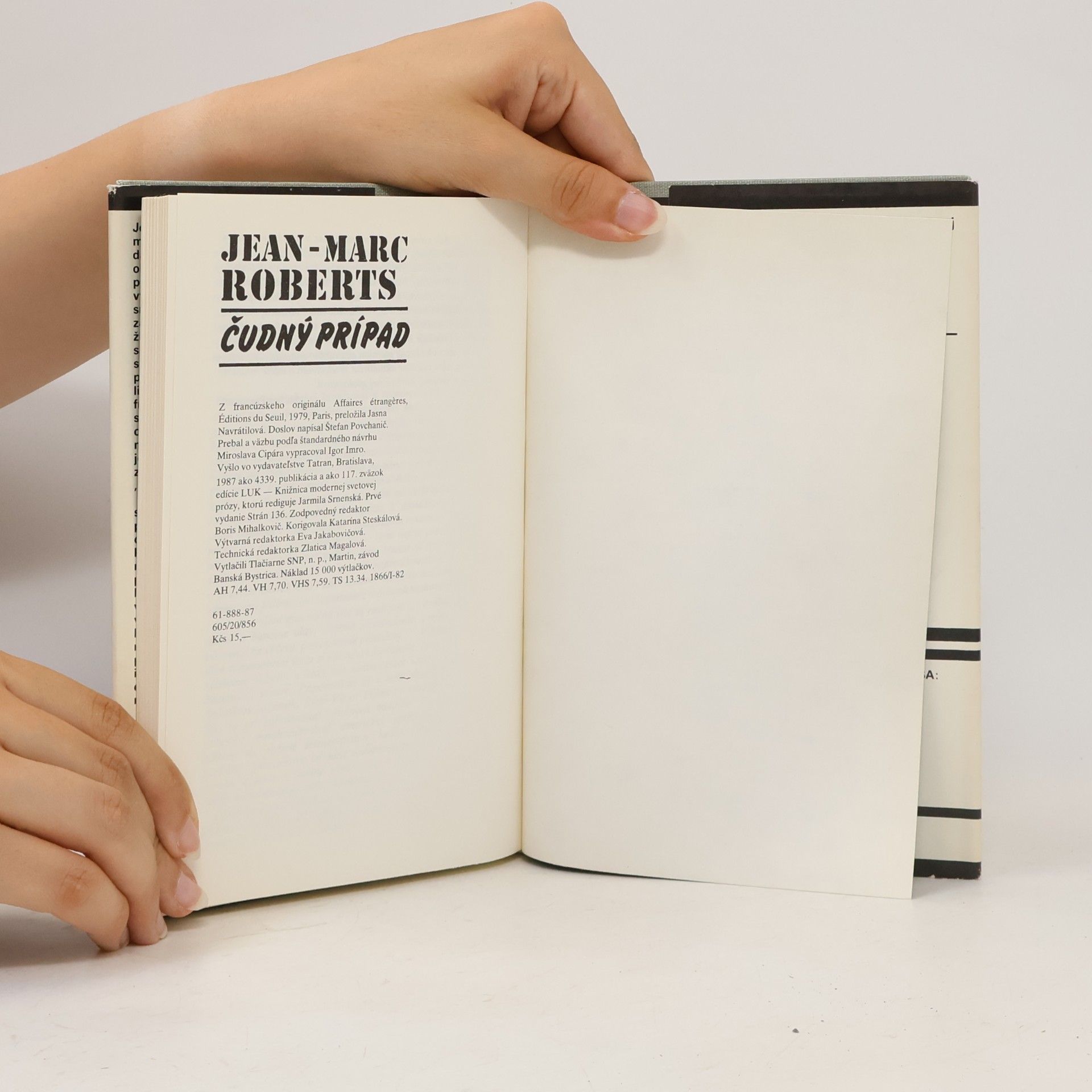 JeanMarc Roberts Čudný prípad