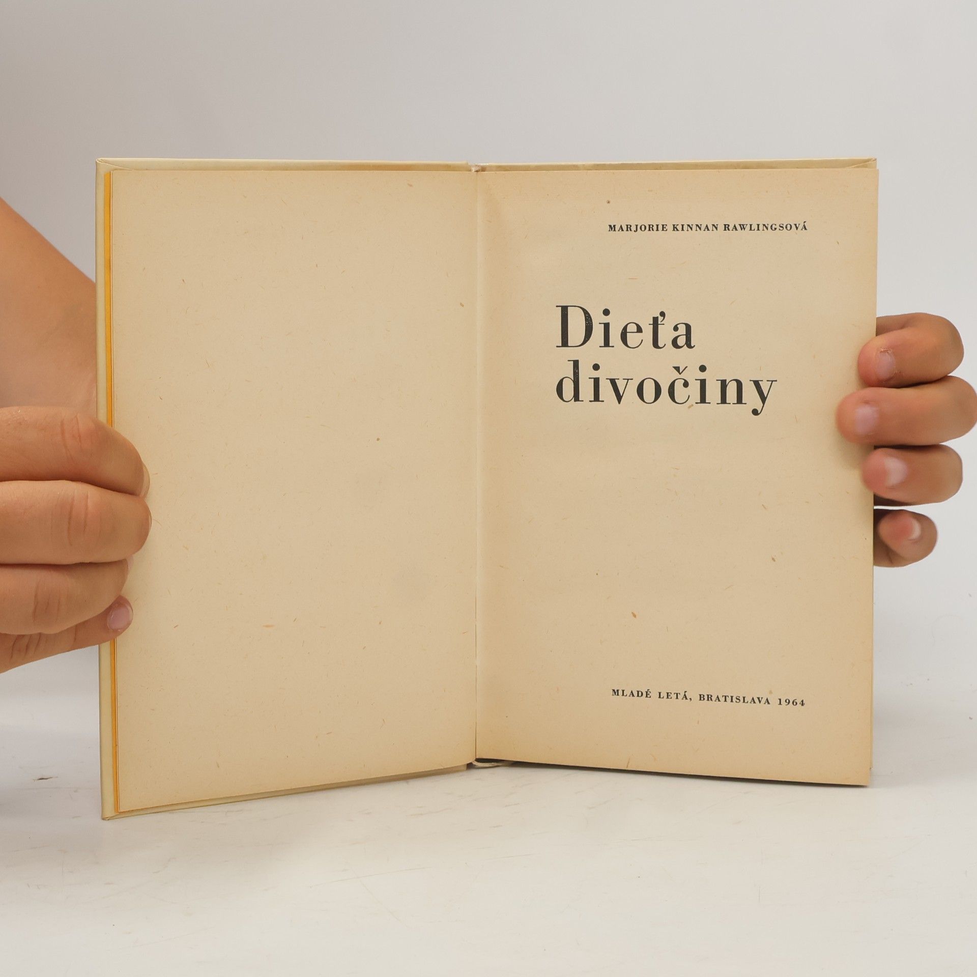 Marjorie Kinnan Rawlings Dieťa divočiny