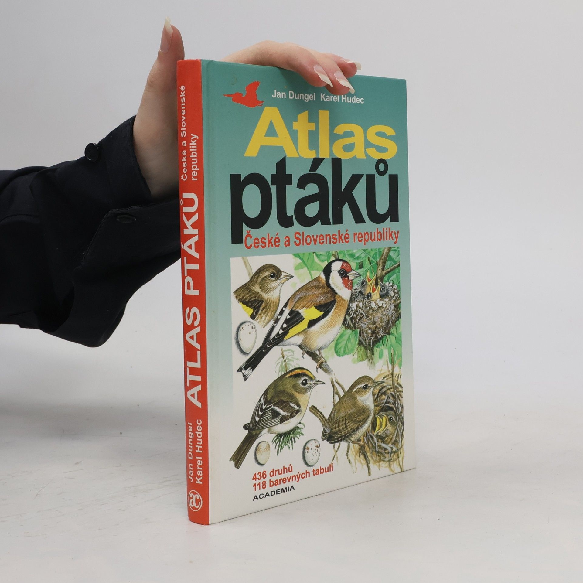Jan Dungel Atlas ptáků České a Slovenské republiky