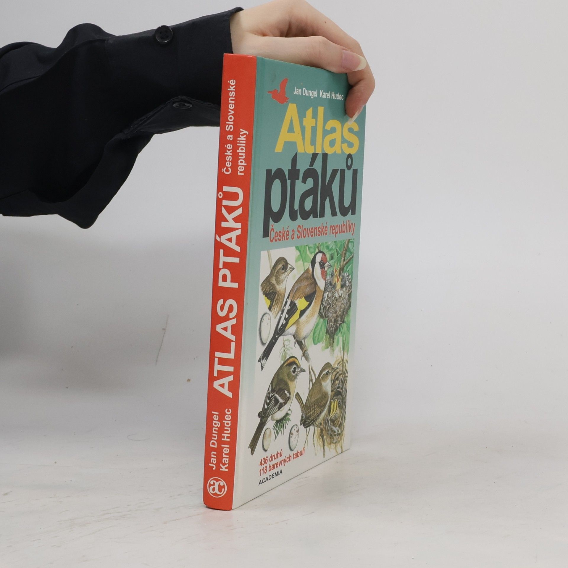 Jan Dungel Atlas ptáků České a Slovenské republiky