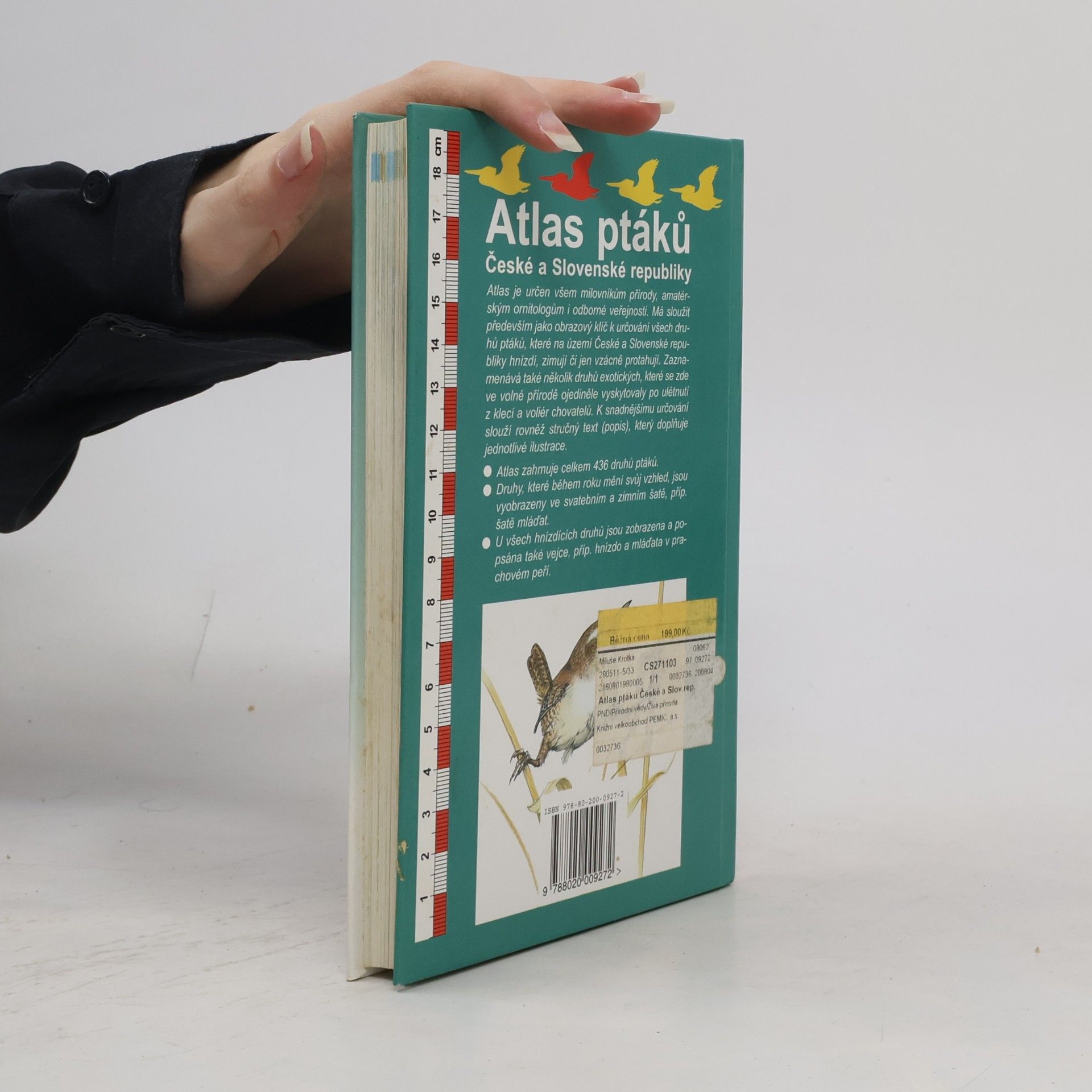 Jan Dungel Atlas ptáků České a Slovenské republiky