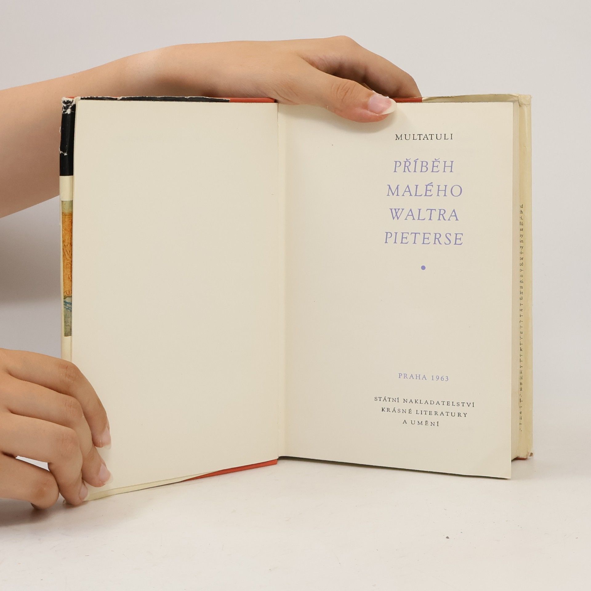 Multatuli Příběhy malého Waltra Pieterse