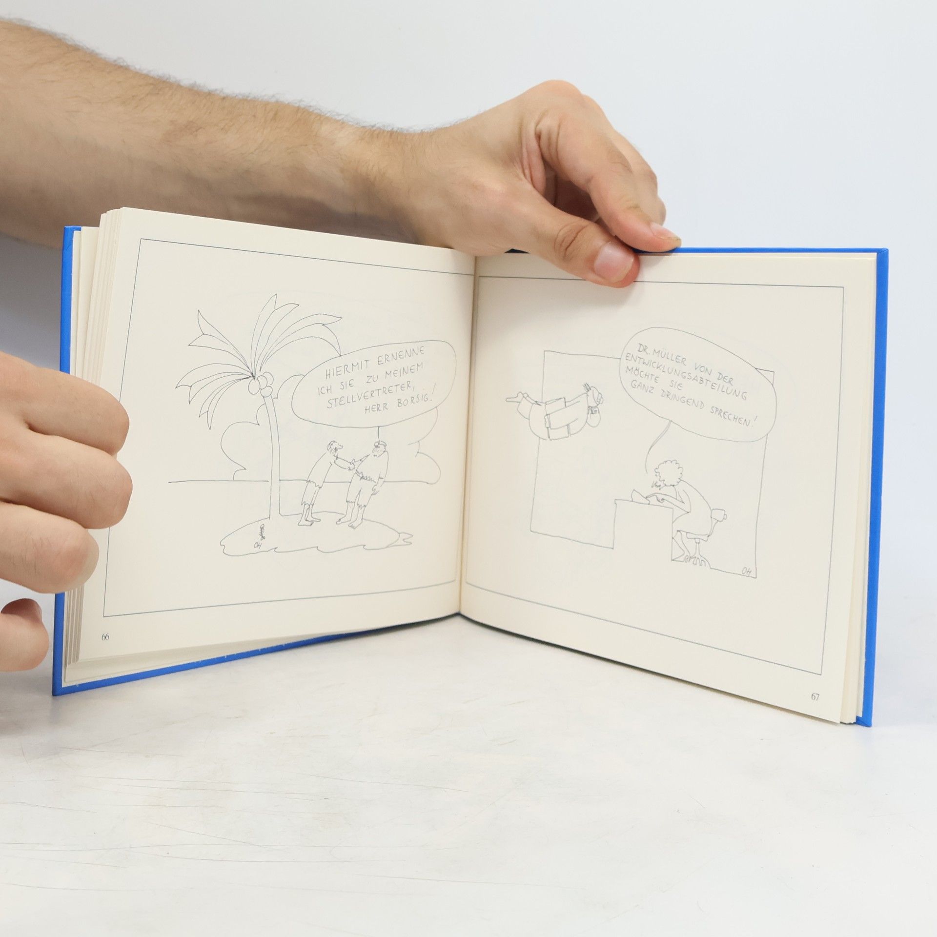 Oswald Huber Cartoons