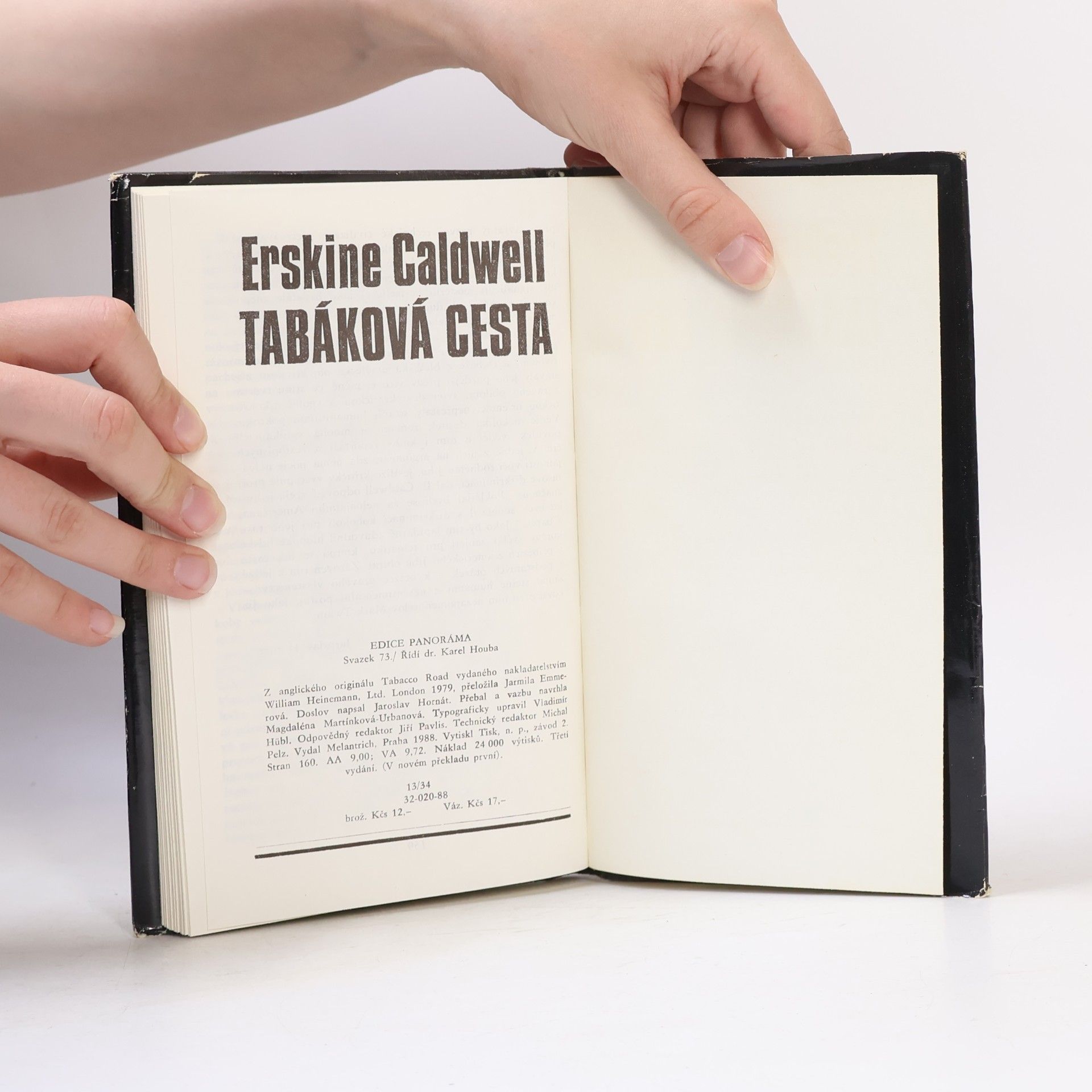 Erskine Caldwell Tabáková cesta