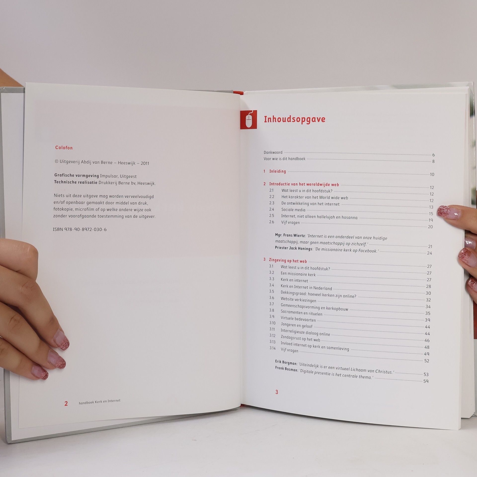 Eric van den Berg Handboek kerk en internet