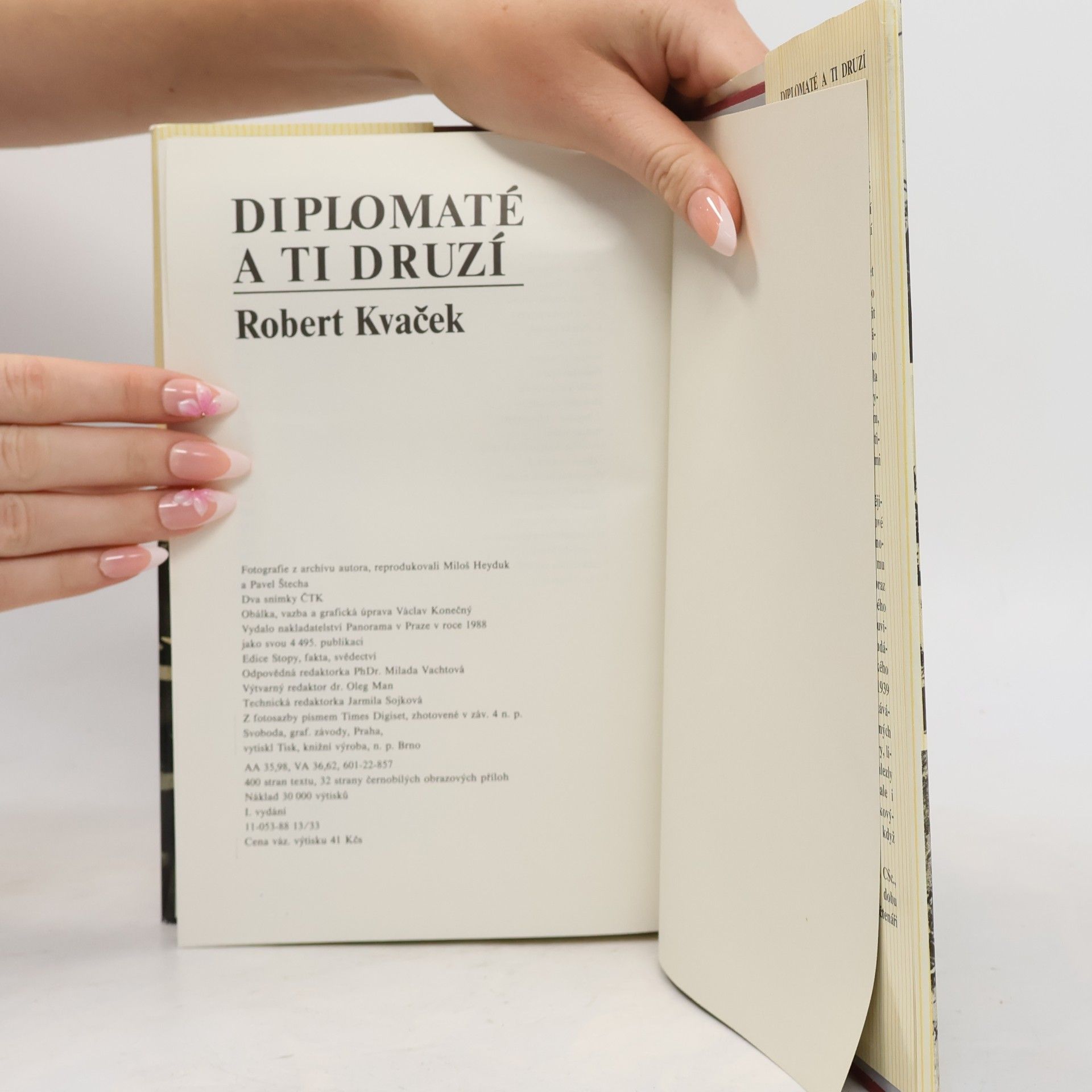 Robert Kvaček Diplomaté a ti druzí