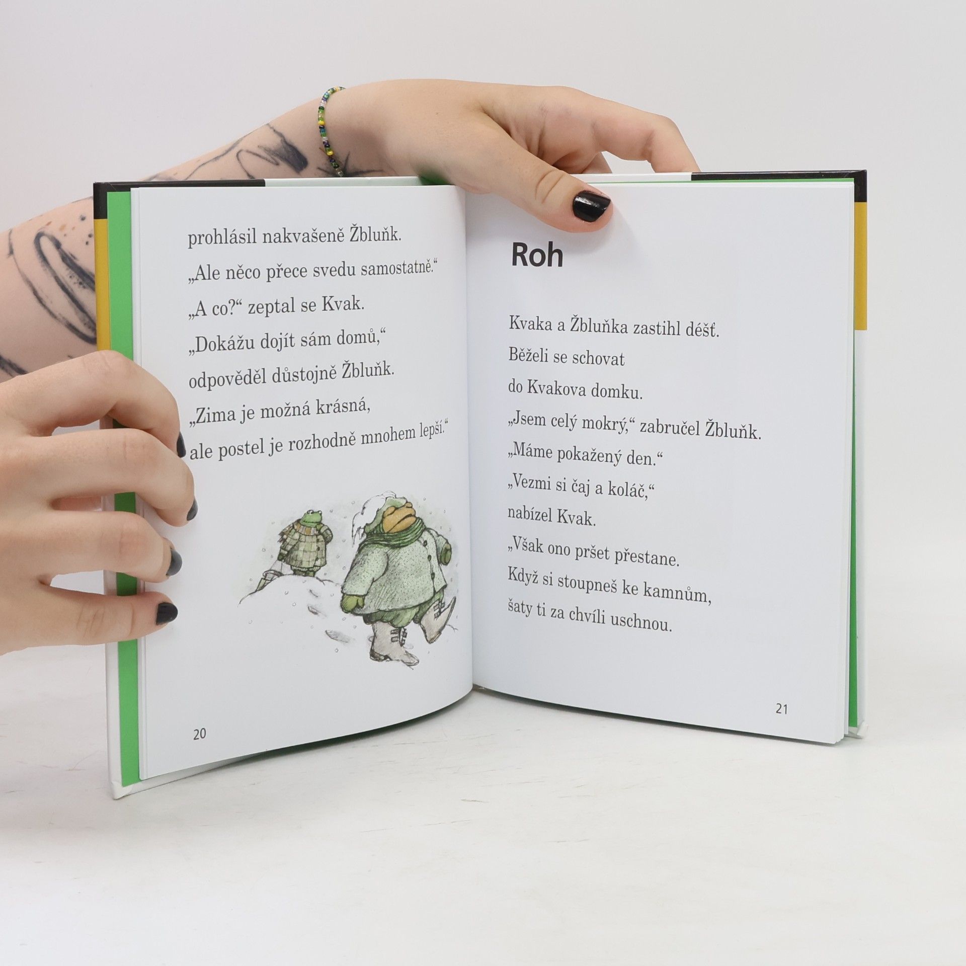 Arnold Lobel Kvak a Žbluňk od jara do Vánoc