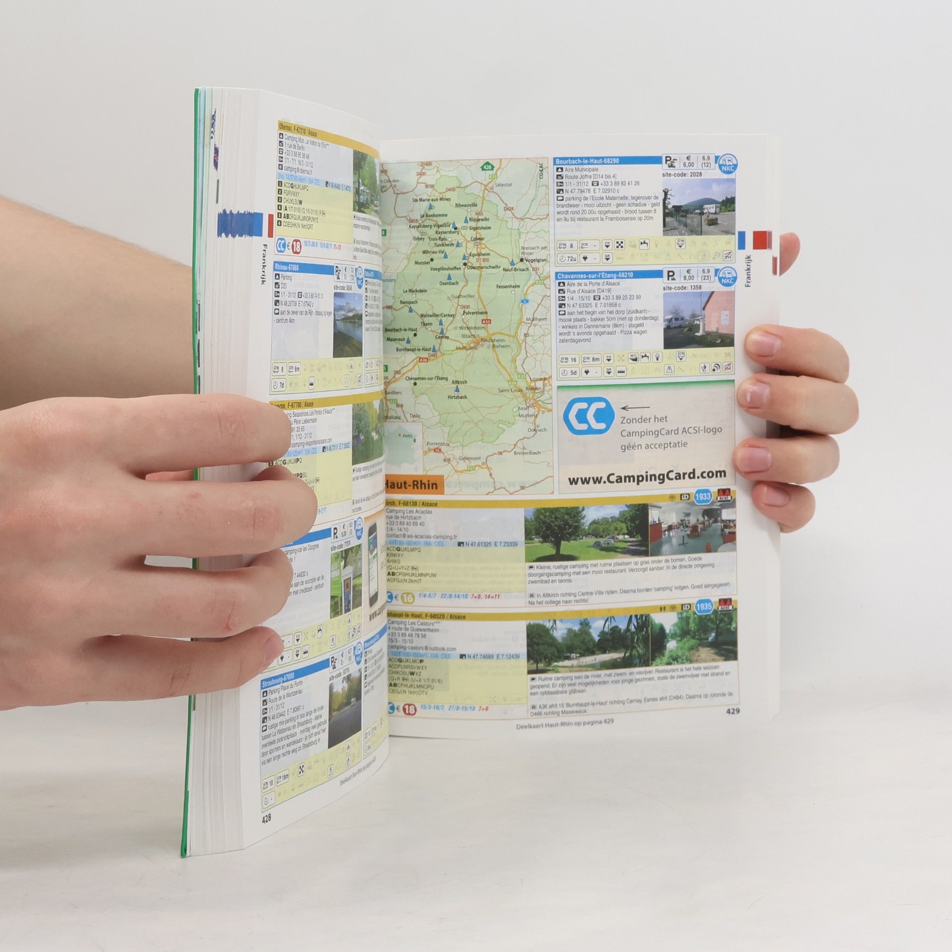 Autorenkollektiv ACSI CampingCard & Camperplaatsen 2020
