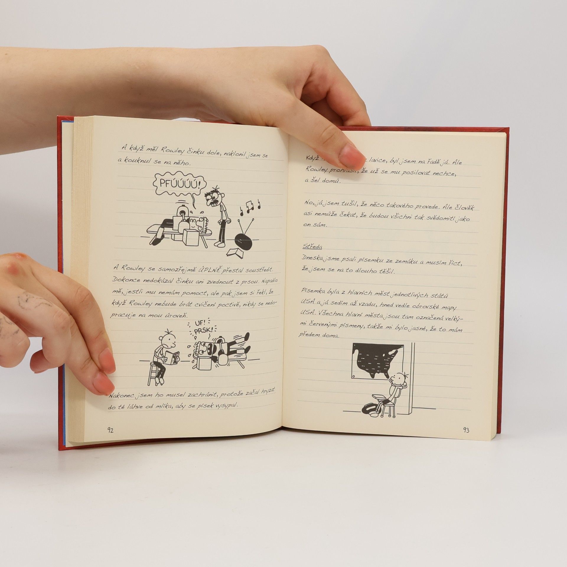Jeff Kinney Deník malého poseroutky 1