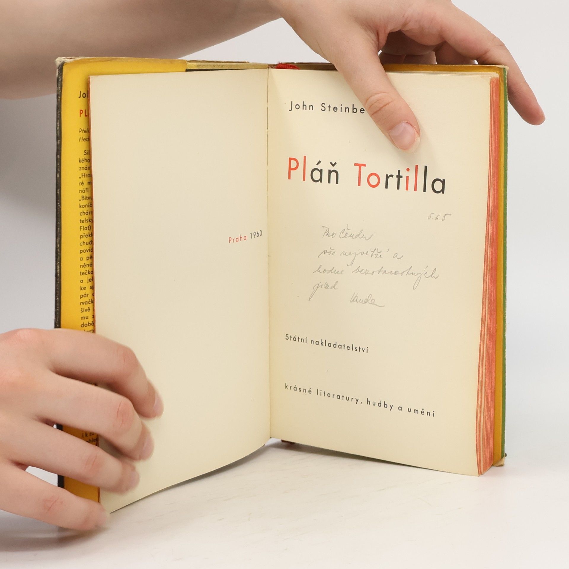 John Steinbeck Pláň Tortilla