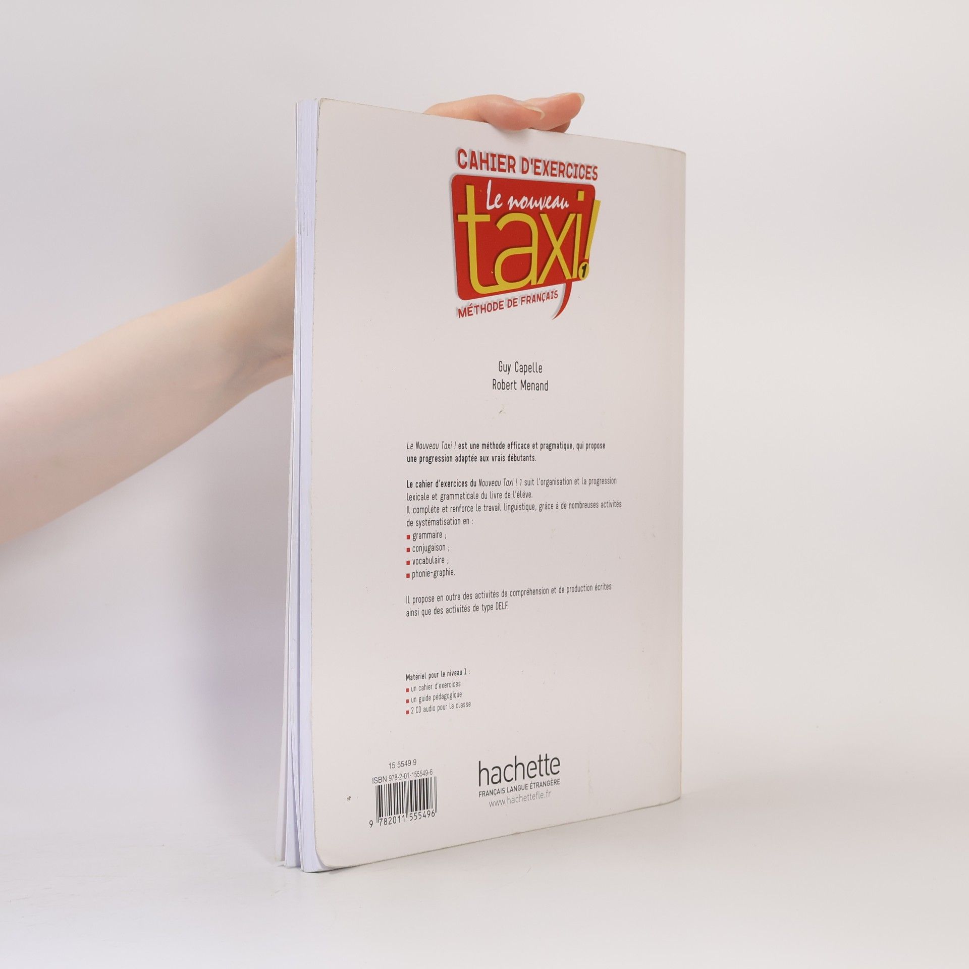 Guy Capelle Le Nouveau Taxi! 1 : cahier d´exercices : méthode de français
