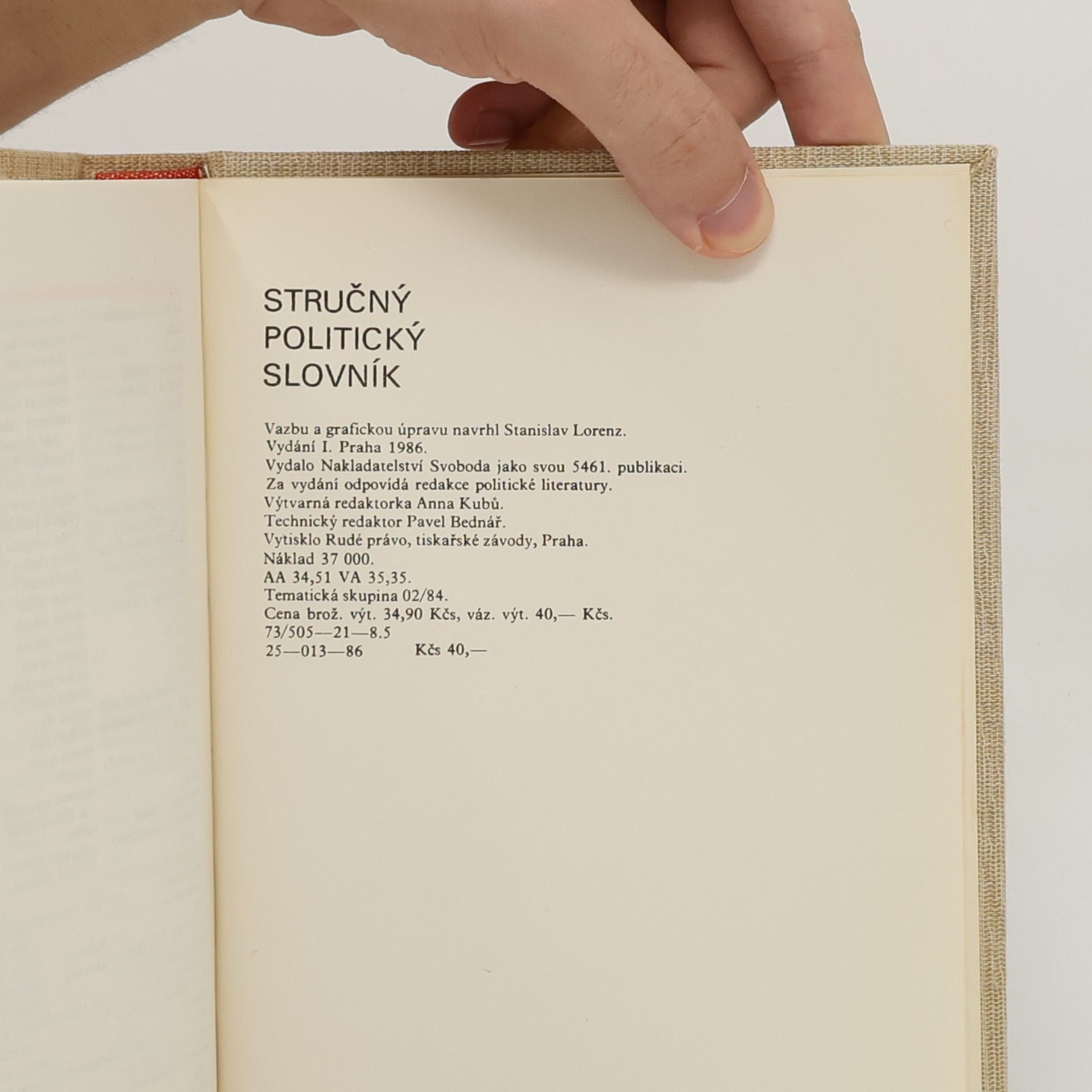 Collectif d'auteurs Stručný politický slovník