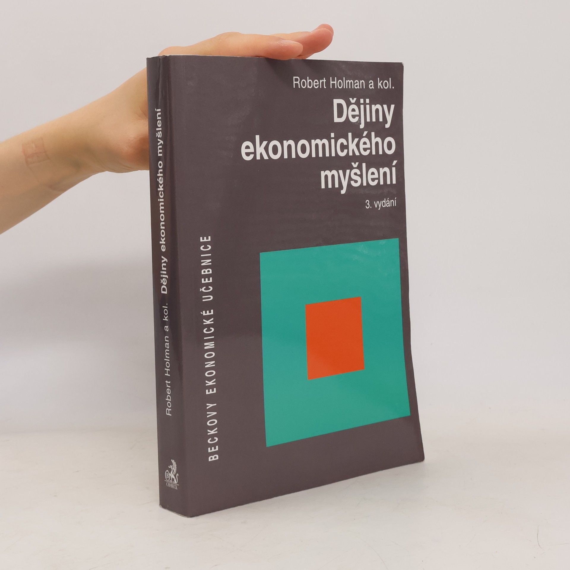 Robert Holman Dějiny ekonomického myšlení