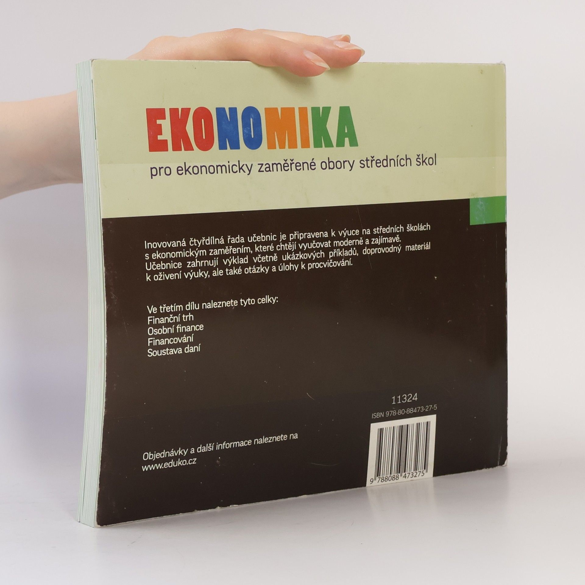 Petr Klínský Ekonomika 3 pro ekonomicky zaměřené obory SŠ