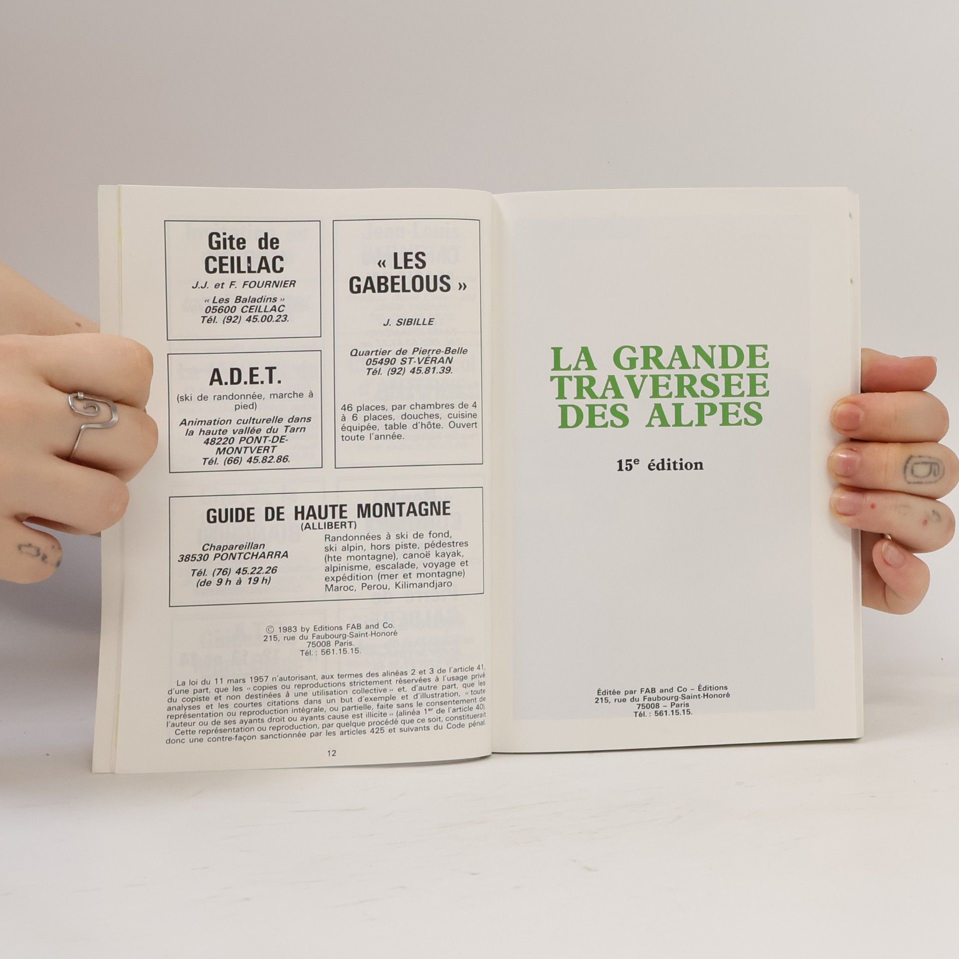 Collectif d'auteurs La Grande Traversee des Alpes 15.