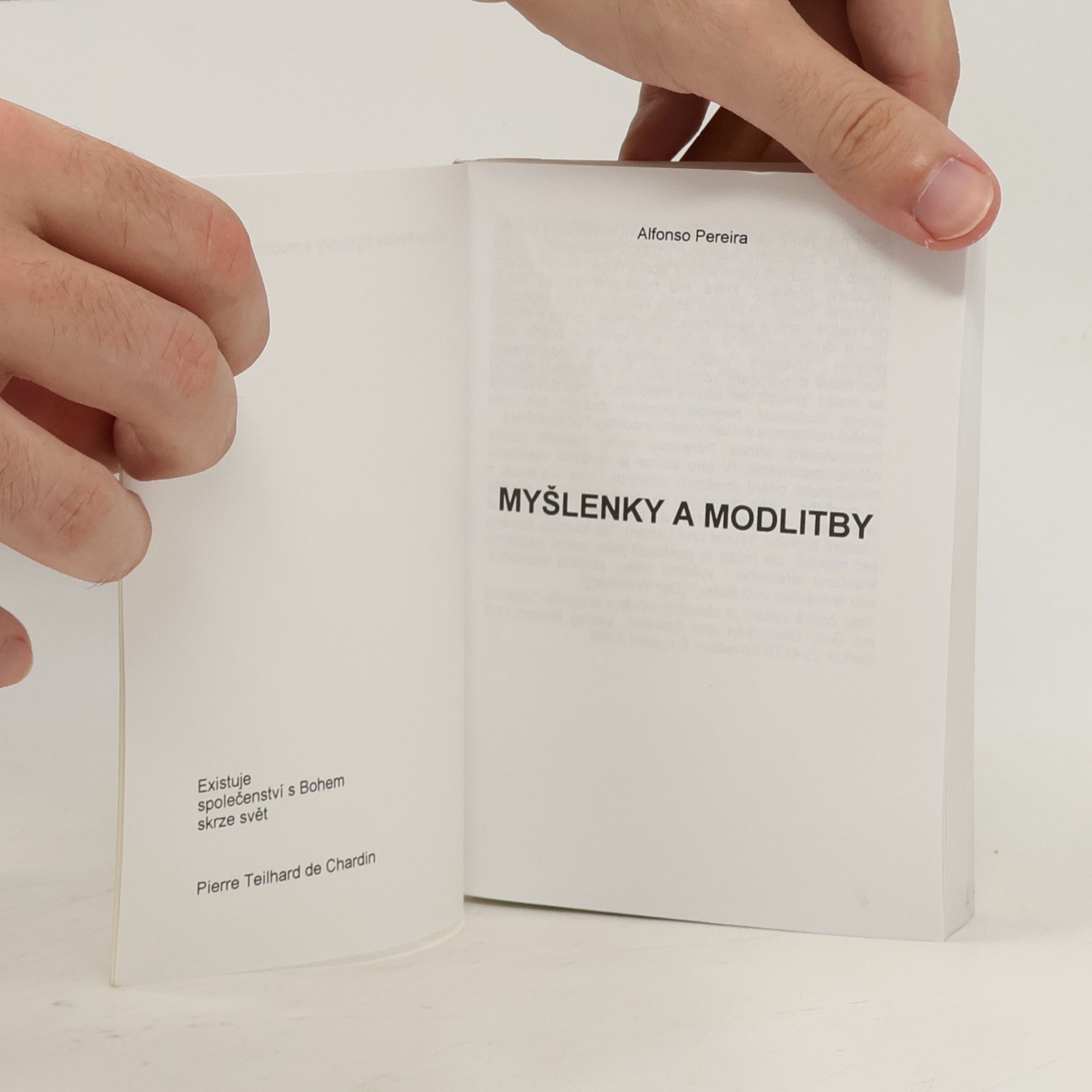 Pereira Alfonso Myšlenky a modlitby