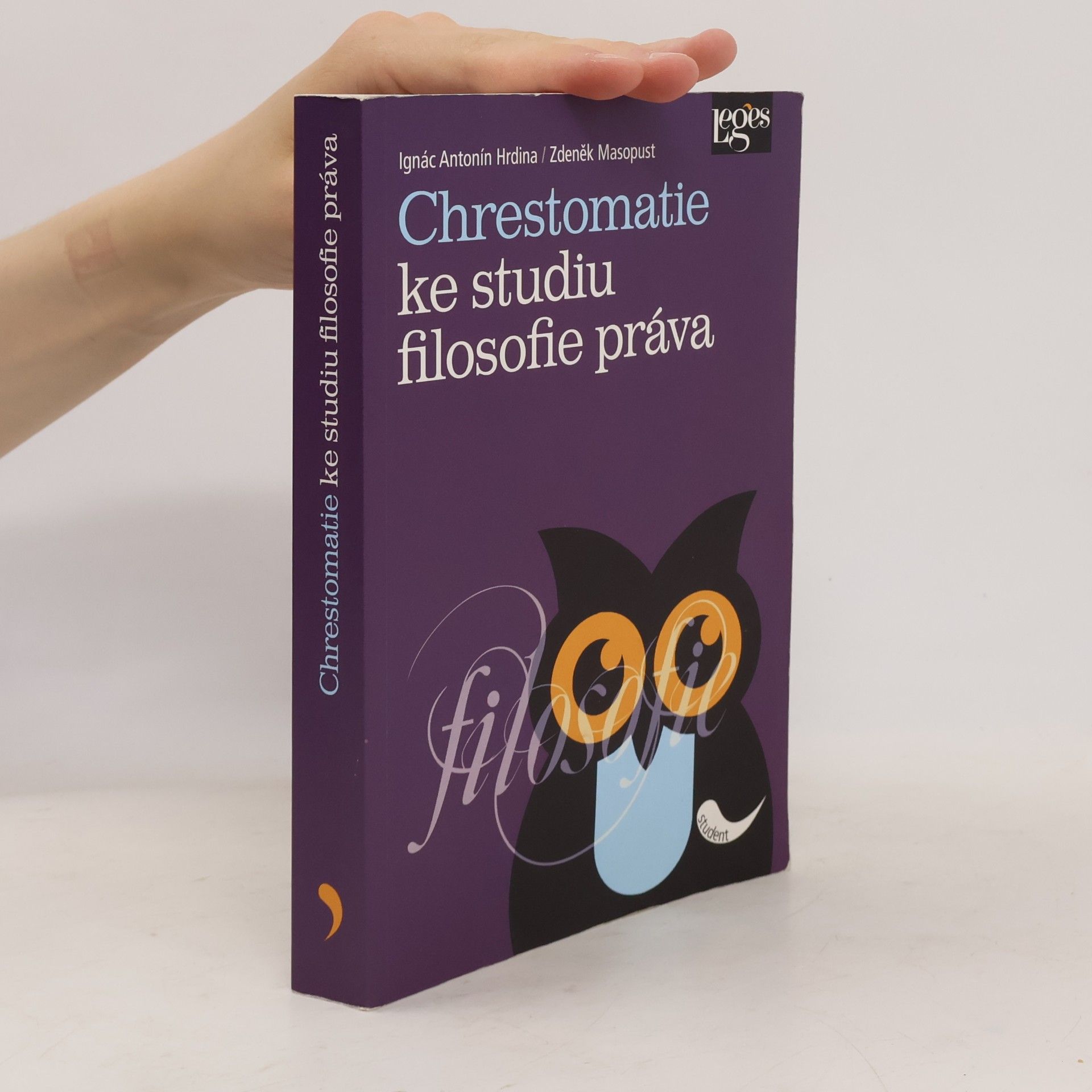Ignác Antonín Hrdina Chrestomatie ke studiu filosofie práva