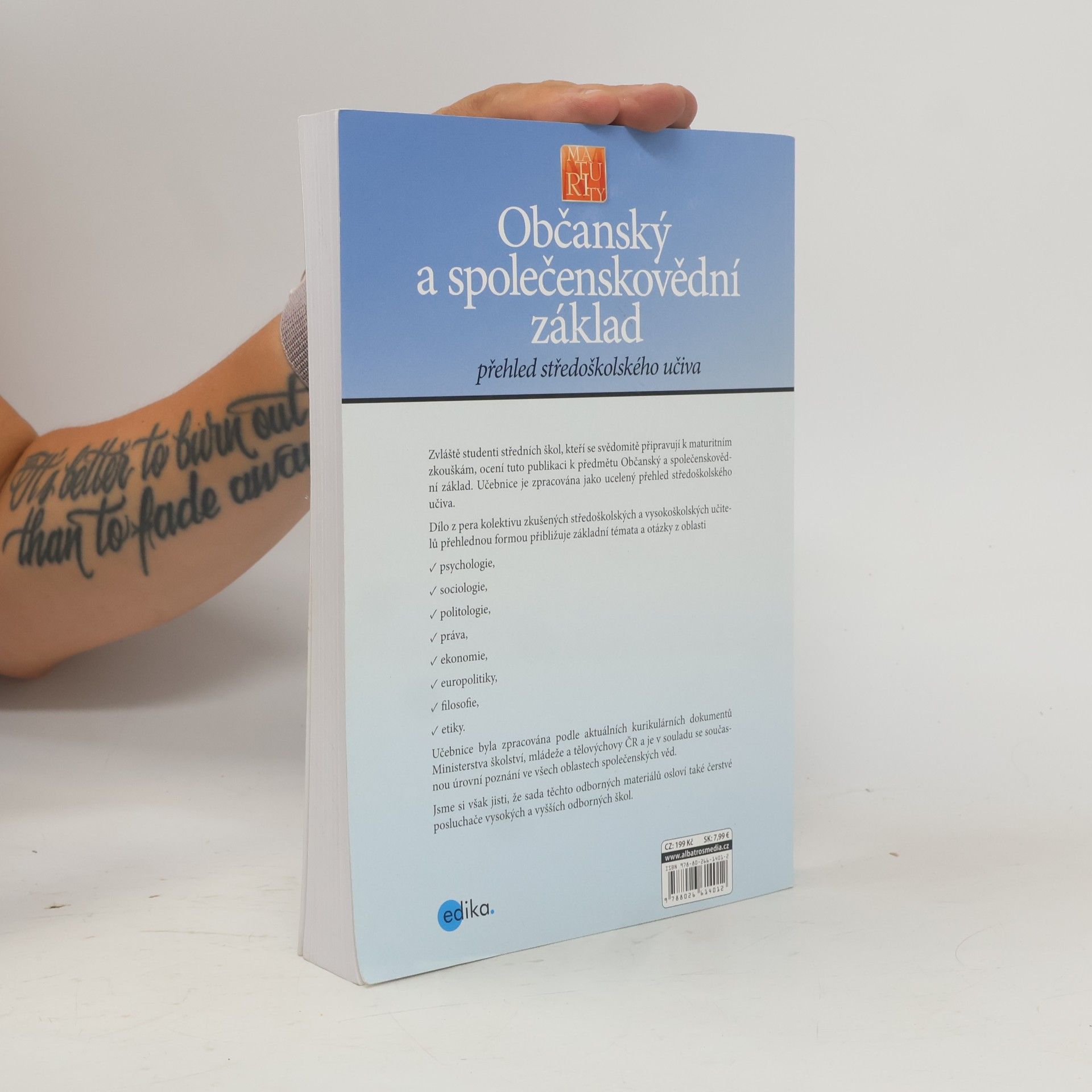 Kolektiv autorů Občanský a společenskovědní základ: Přehled středoškolského učiva