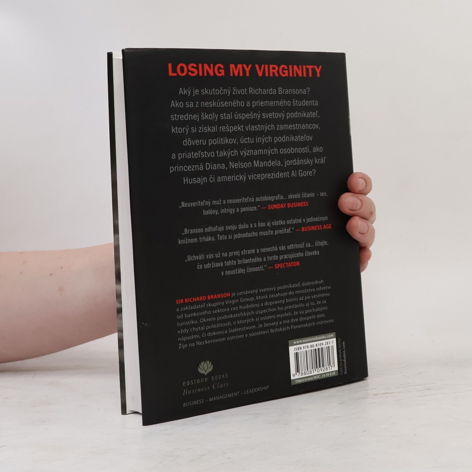 Richard Branson Losing my Virginity - Môj vlastný životopis