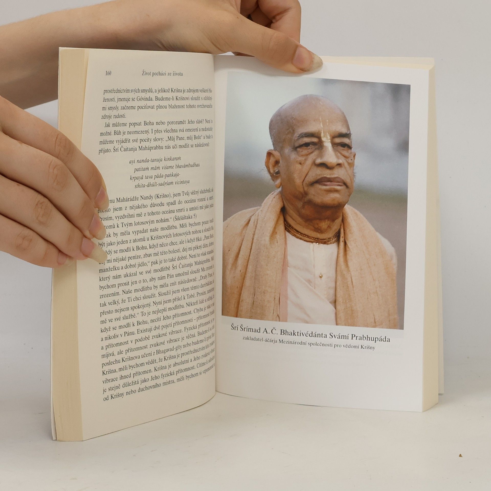 A. C. Bhaktivedanta Swami Prabhupada Život pochází ze života