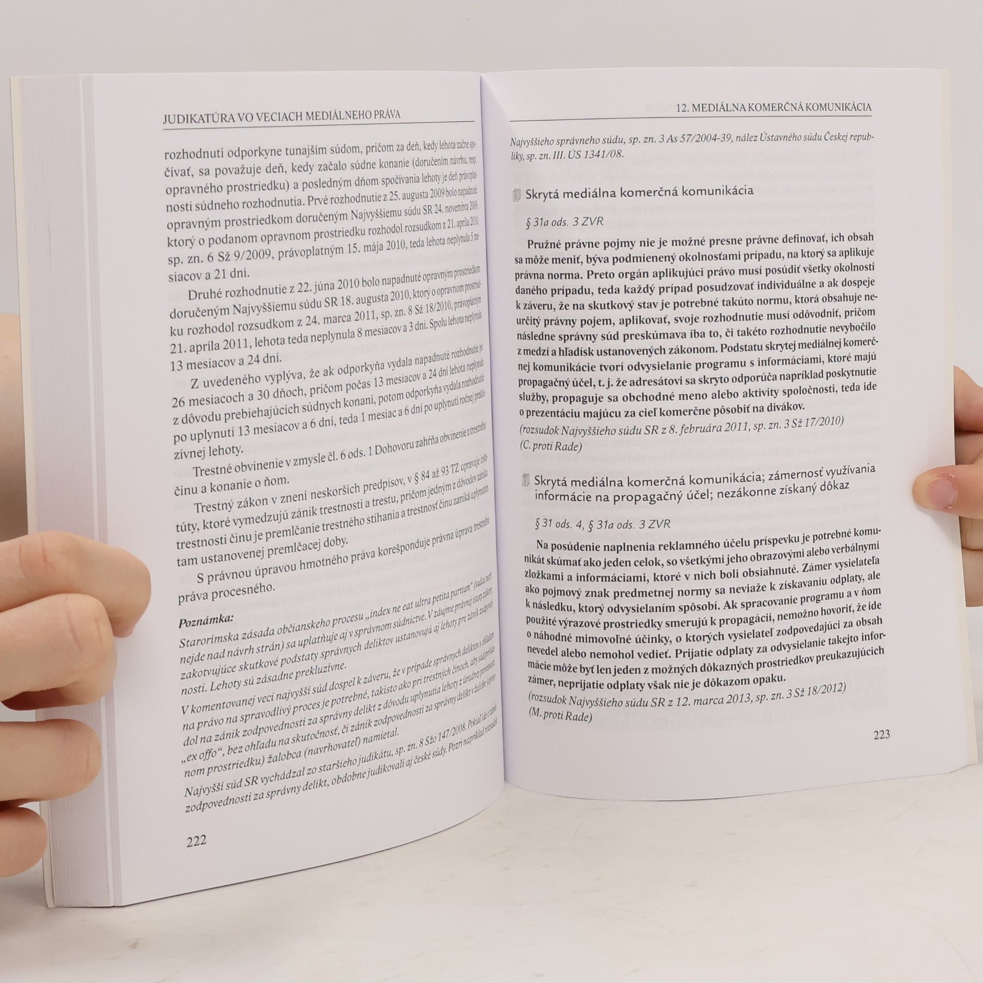 Jana Zemková Judikatúra vo veciach mediálneho práva (vysielania a retransmisie)