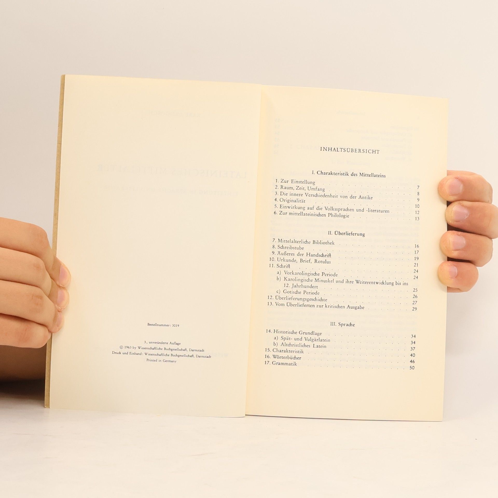 Karl Langosch Lateinisches Mittelalter