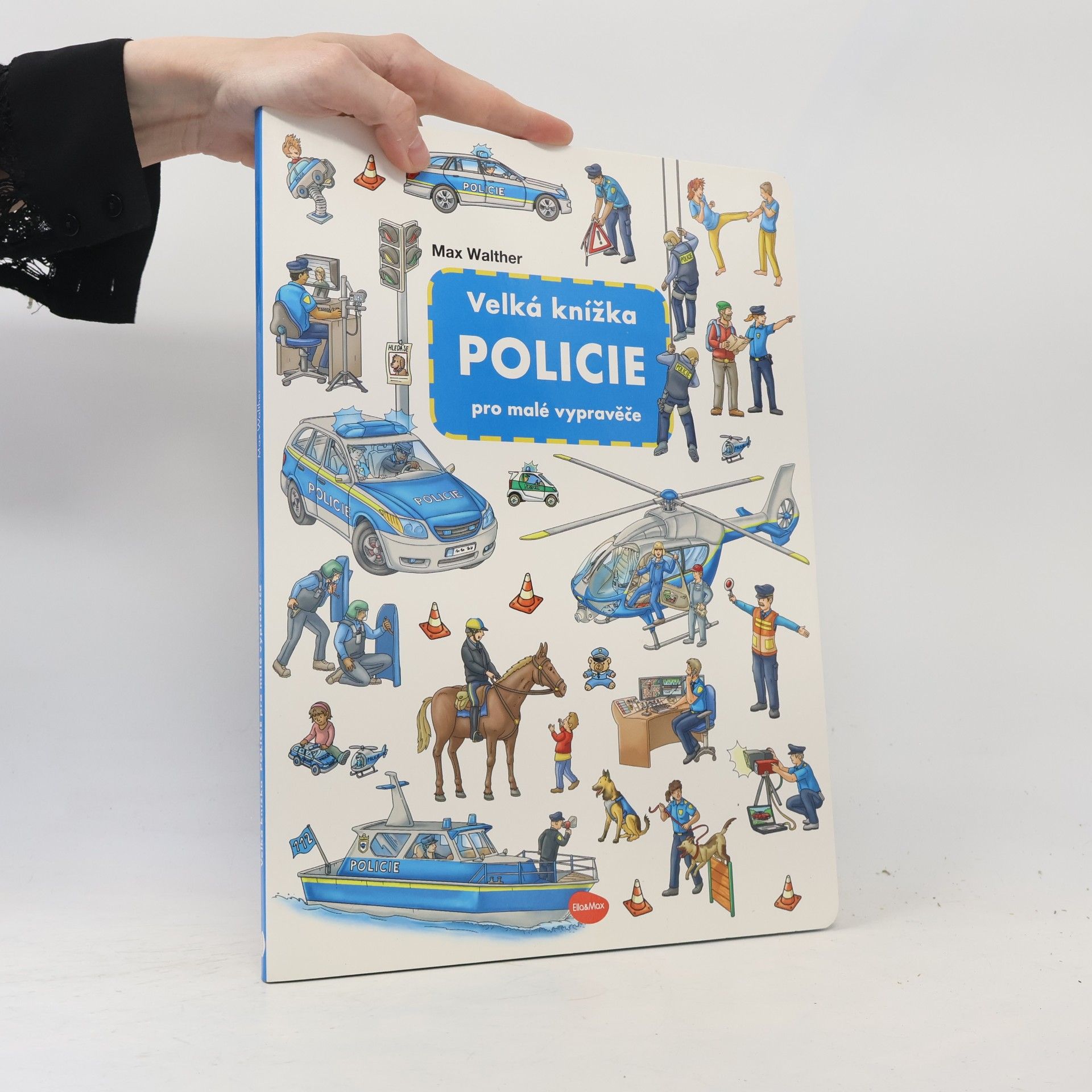 Max Walther Policie - Velká knížka pro malé vypravěče