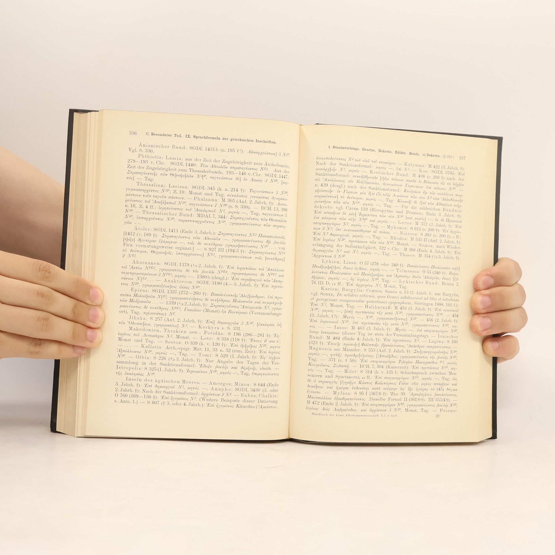 Wilhelm Larfeld Griechische Epigraphik
