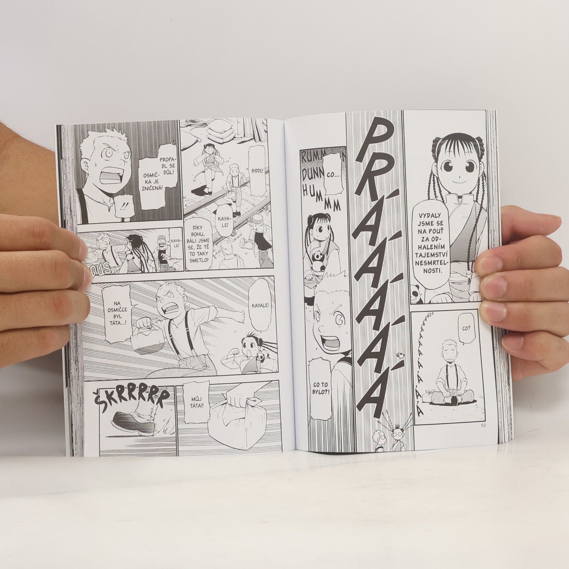 Hiromu Arakawa Ocelový alchymista 8