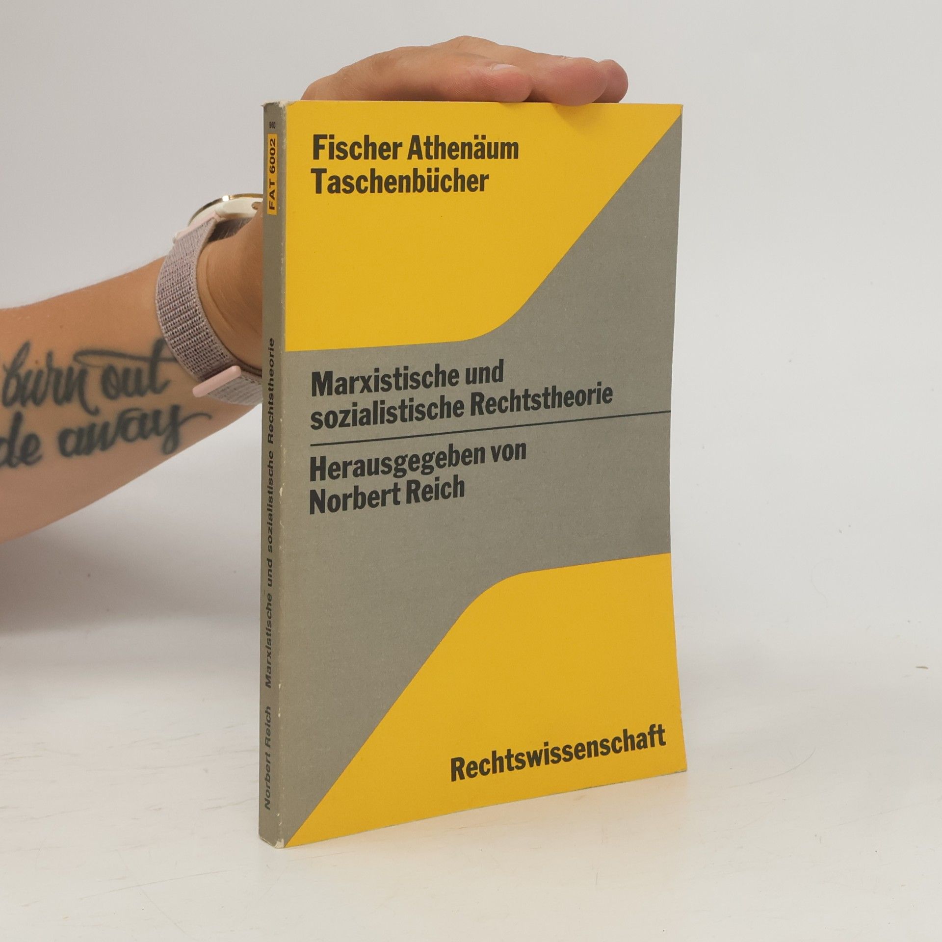 Norbert Reich Marxistische und sozialistische Rechtstheorie