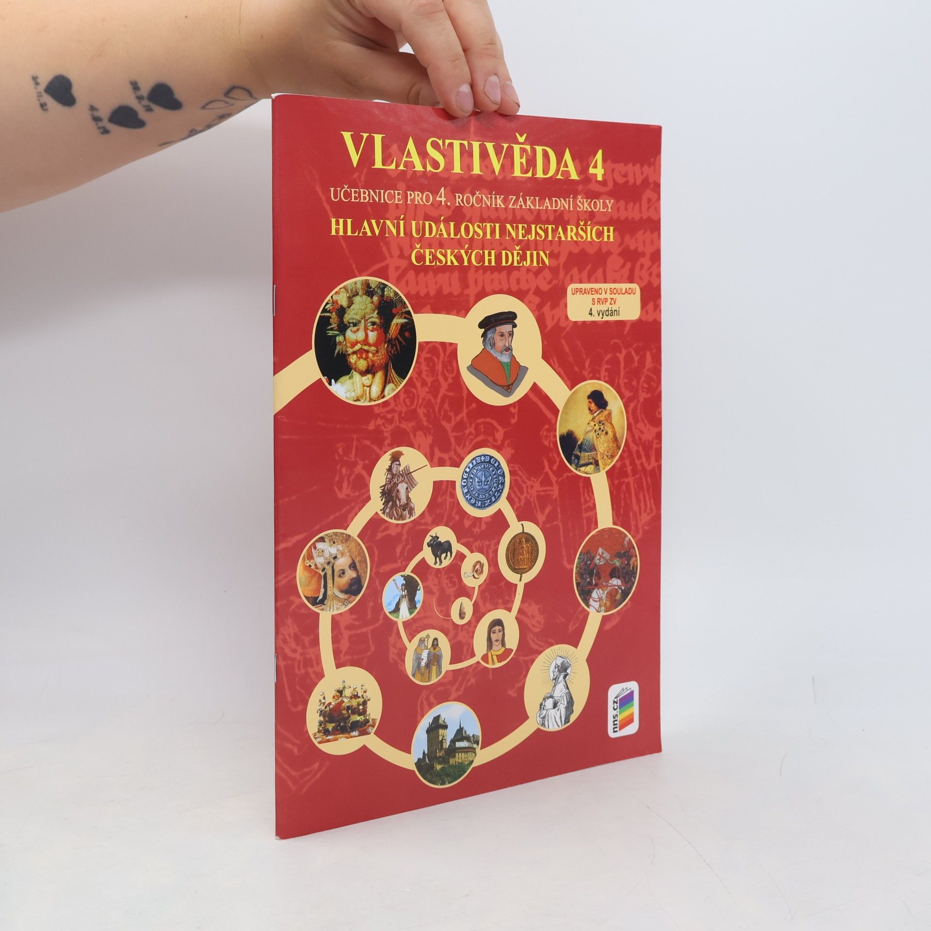 Iva Stříbrná Vlastivěda 4 : hlavní události nejstarších českých dějin : pro 4. ročník