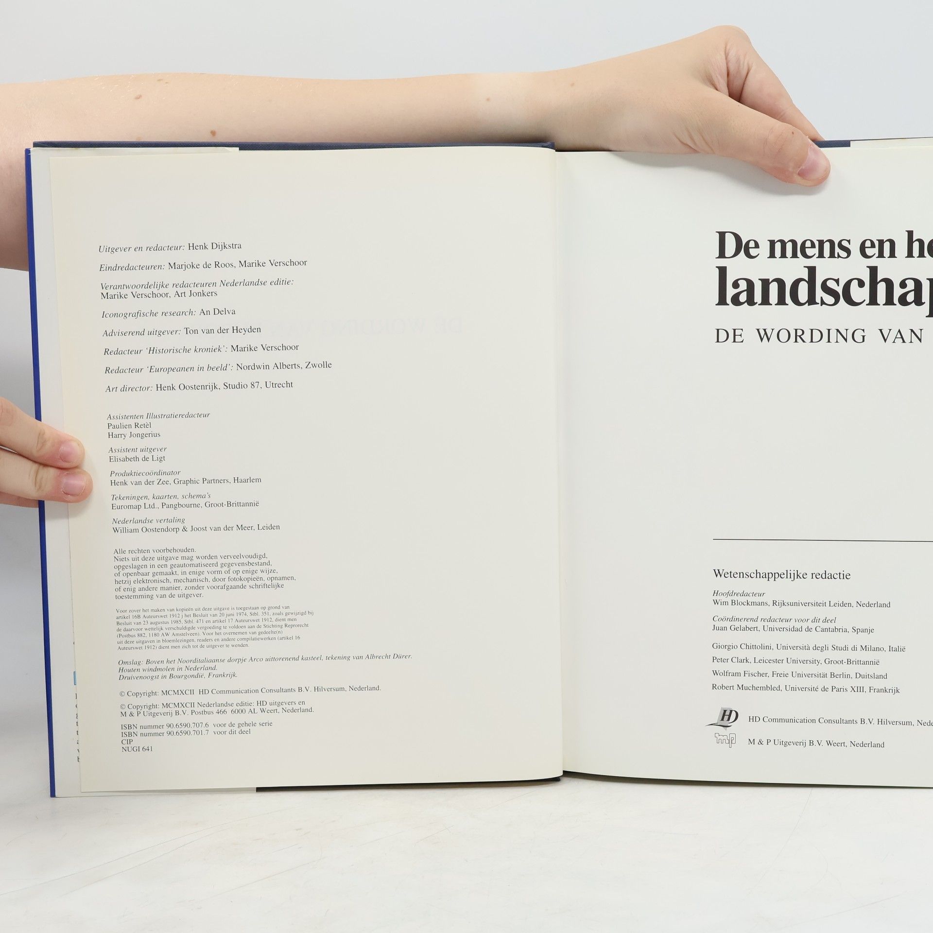 Unknown Author De mens en het landschap