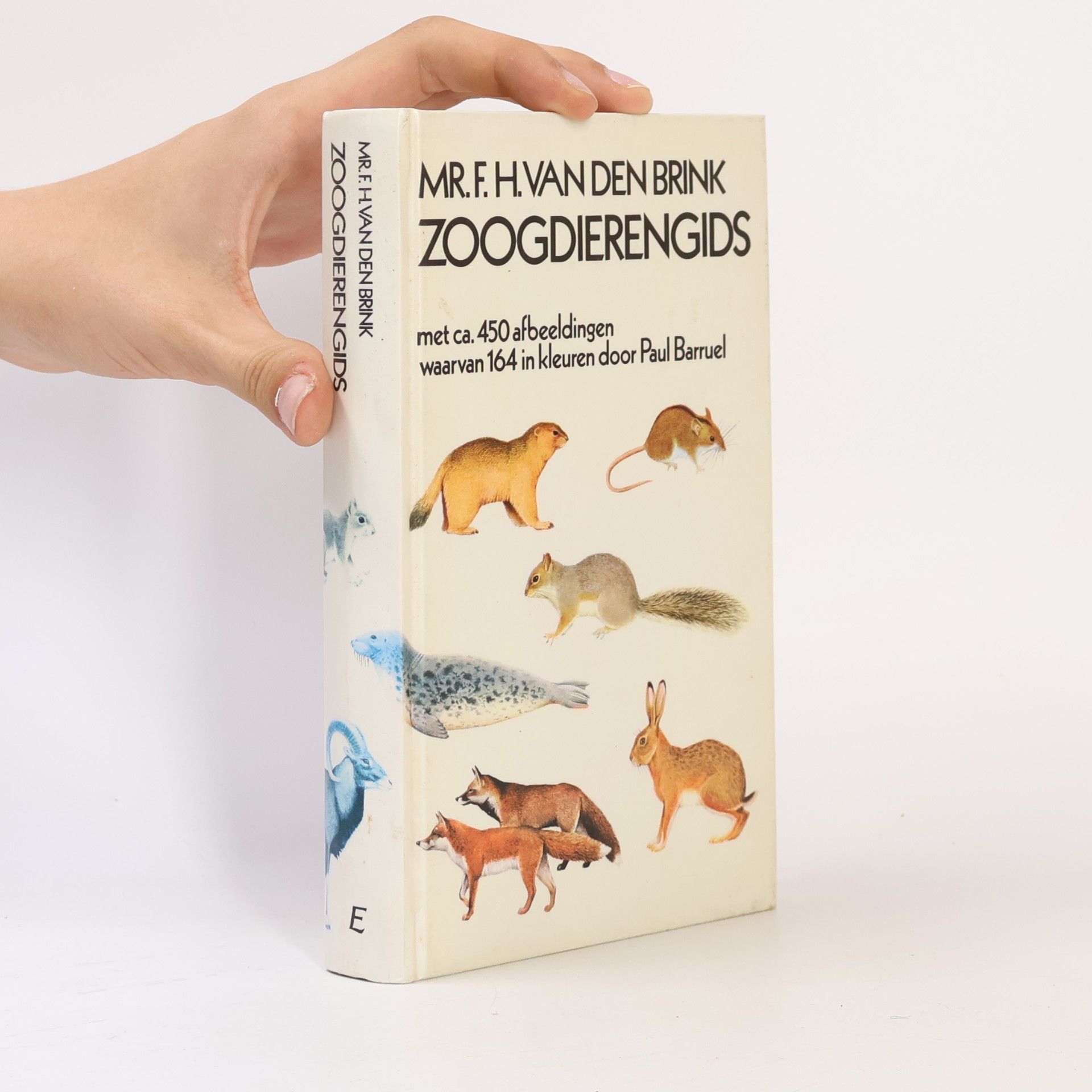 Zoogdierengids van alle in ons land en overig Europa voorkomende zoogdieren