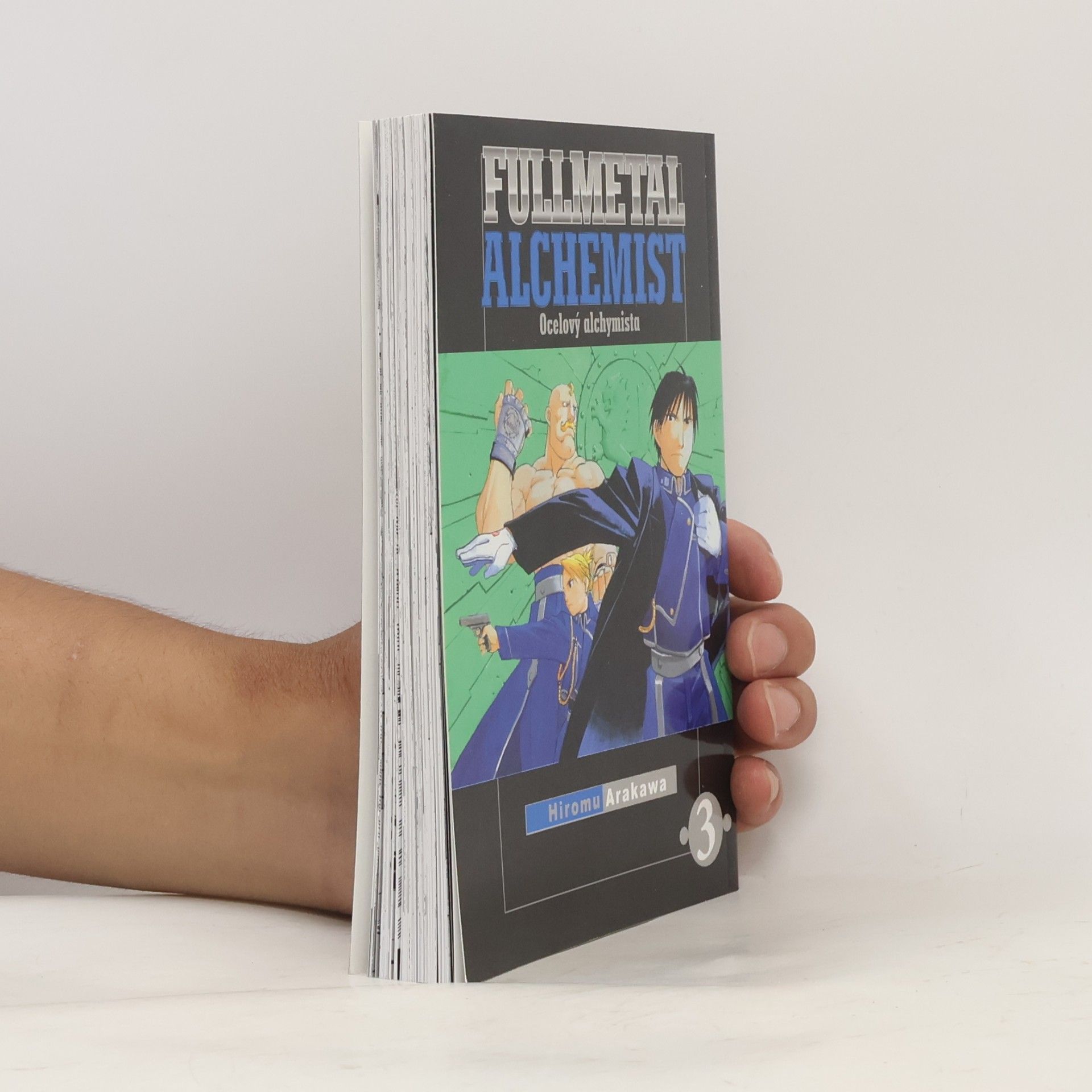 Hiromu Arakawa Ocelový alchymista 3
