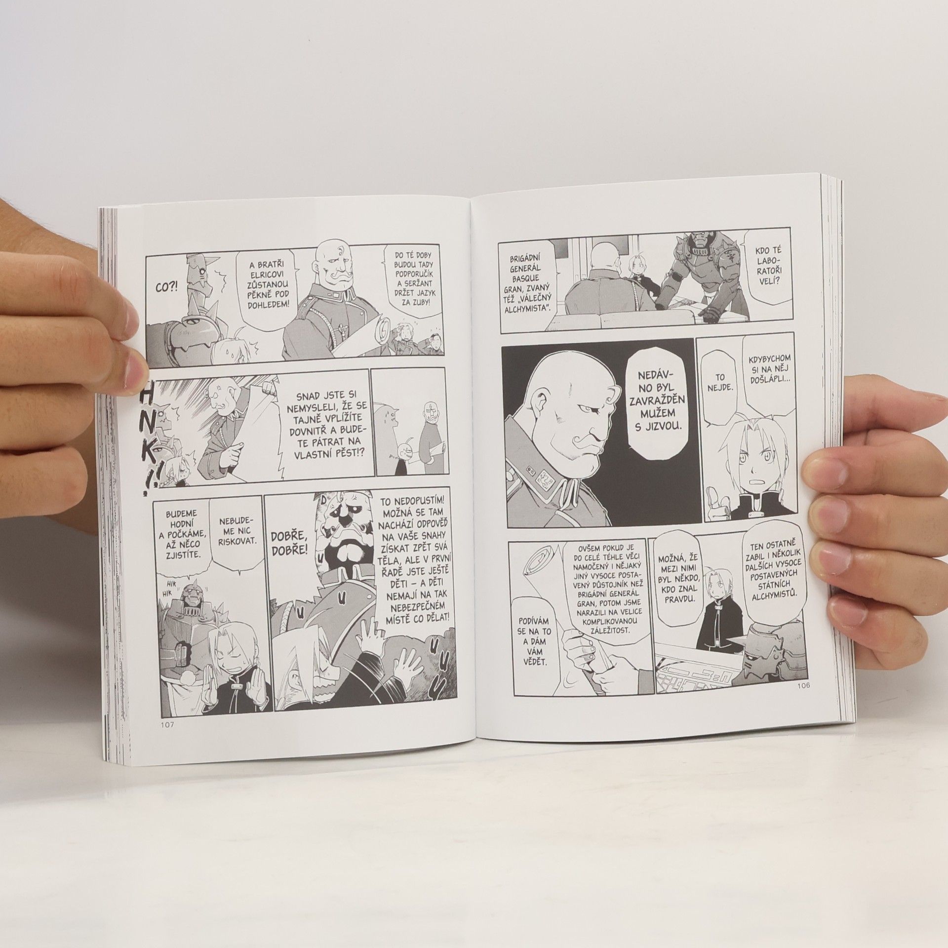 Hiromu Arakawa Ocelový alchymista 3