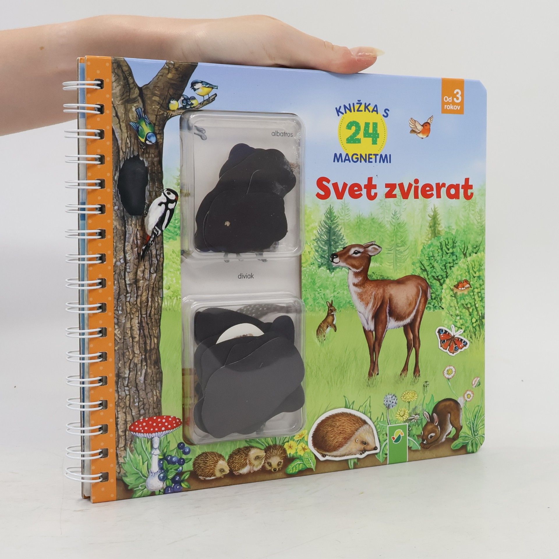 Kolektiv autorů Svět zvířat. Knížka s magnety