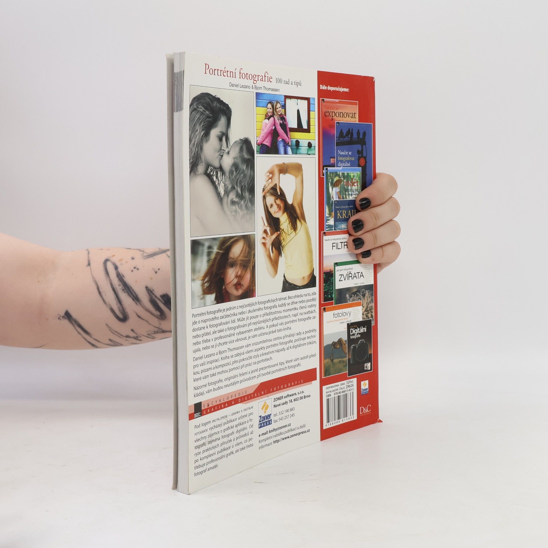 Daniel Lezano Portrétní fotografie : 100 rad a tipů