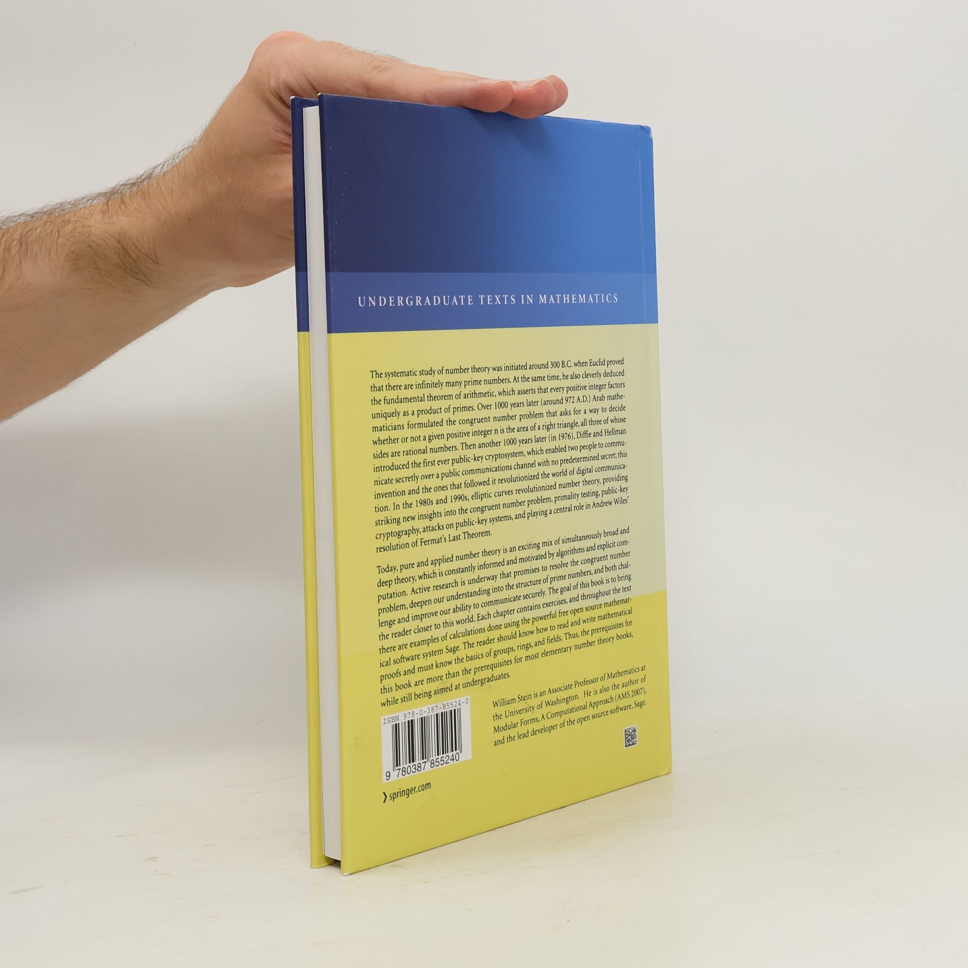 William A. Stein Undergraduate Texts in Mathematics: Elementary Number Theory