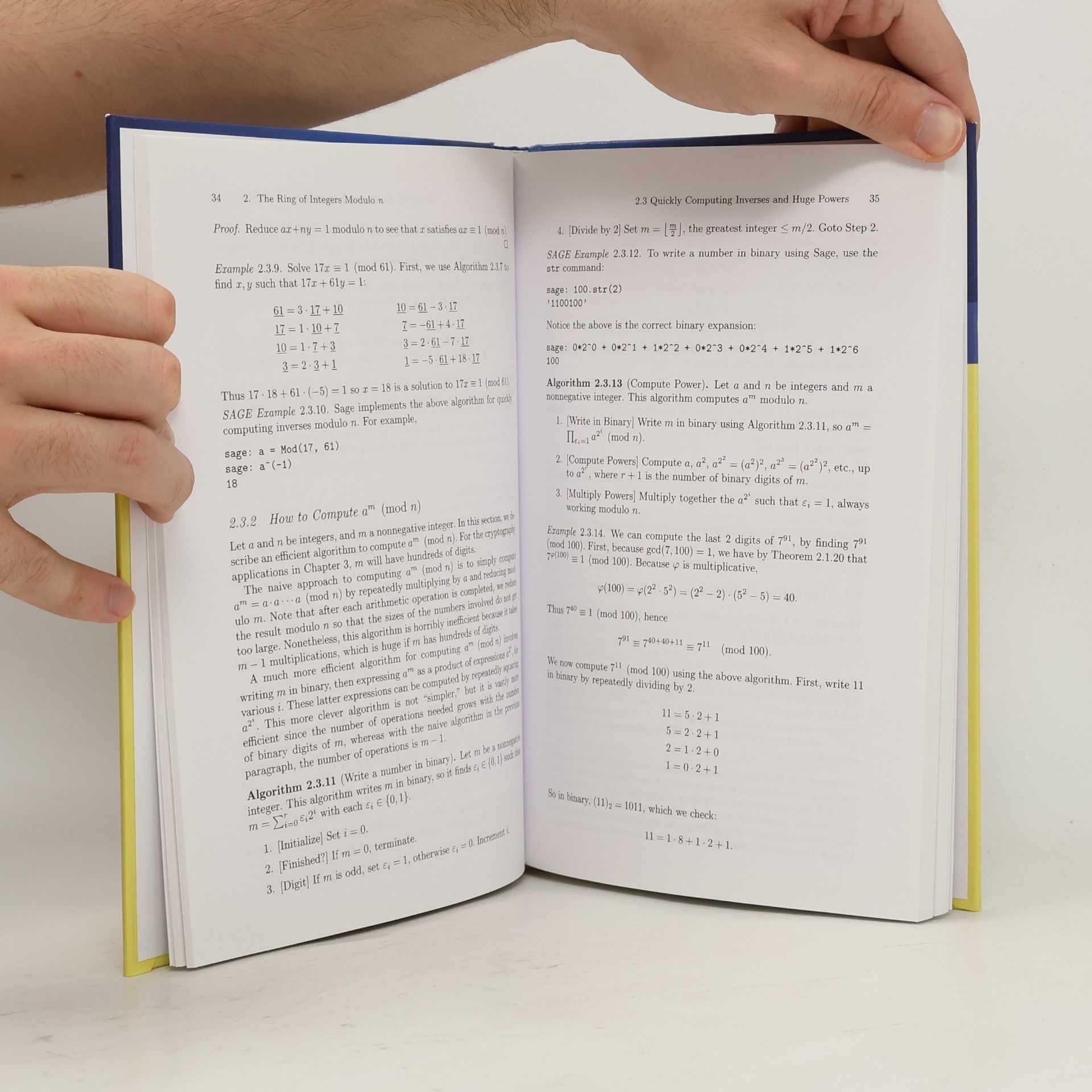 William A. Stein Undergraduate Texts in Mathematics: Elementary Number Theory