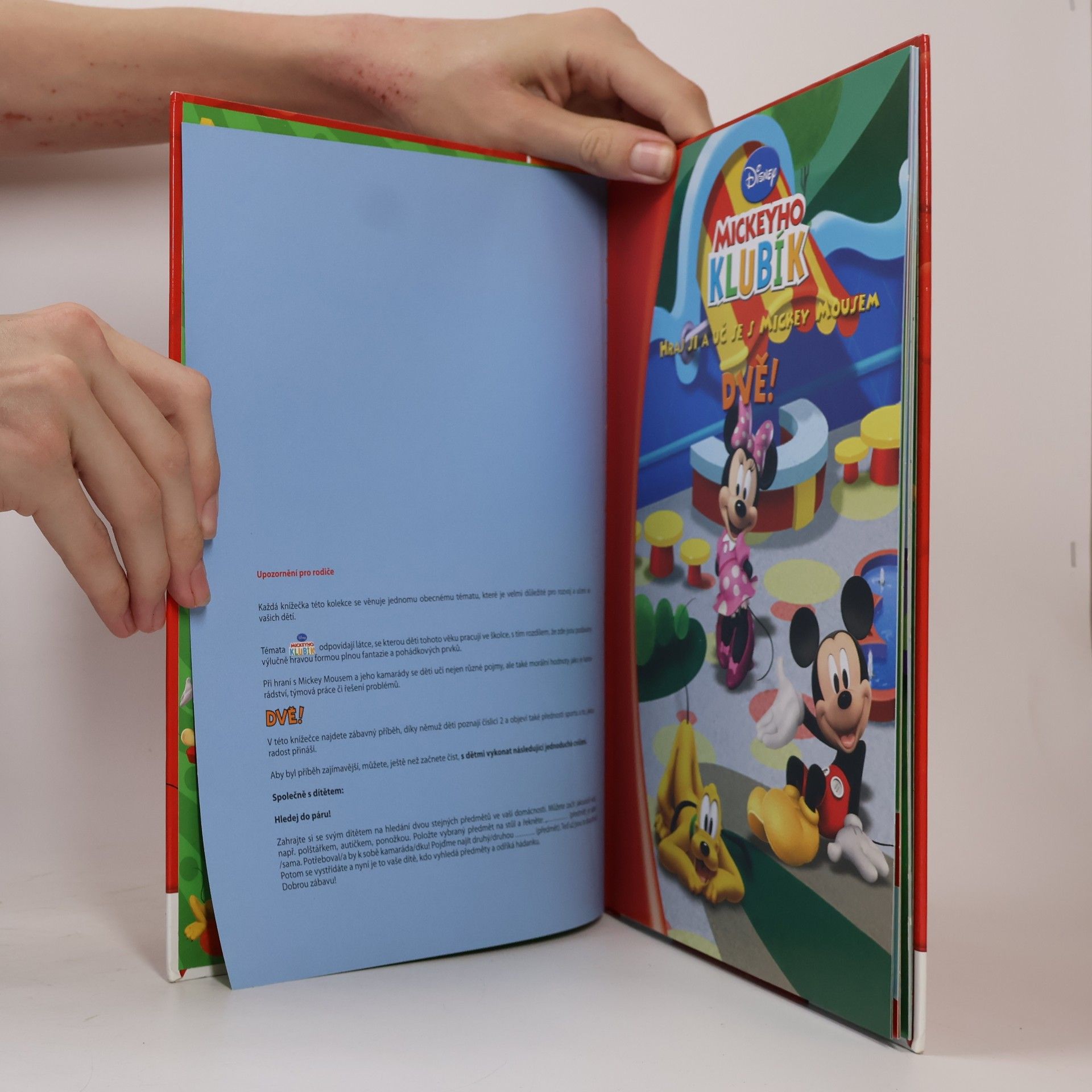 Various authors Mickeyho klubík. Hraj si a uč se s Mickey Mousem 14. Dvě! 2