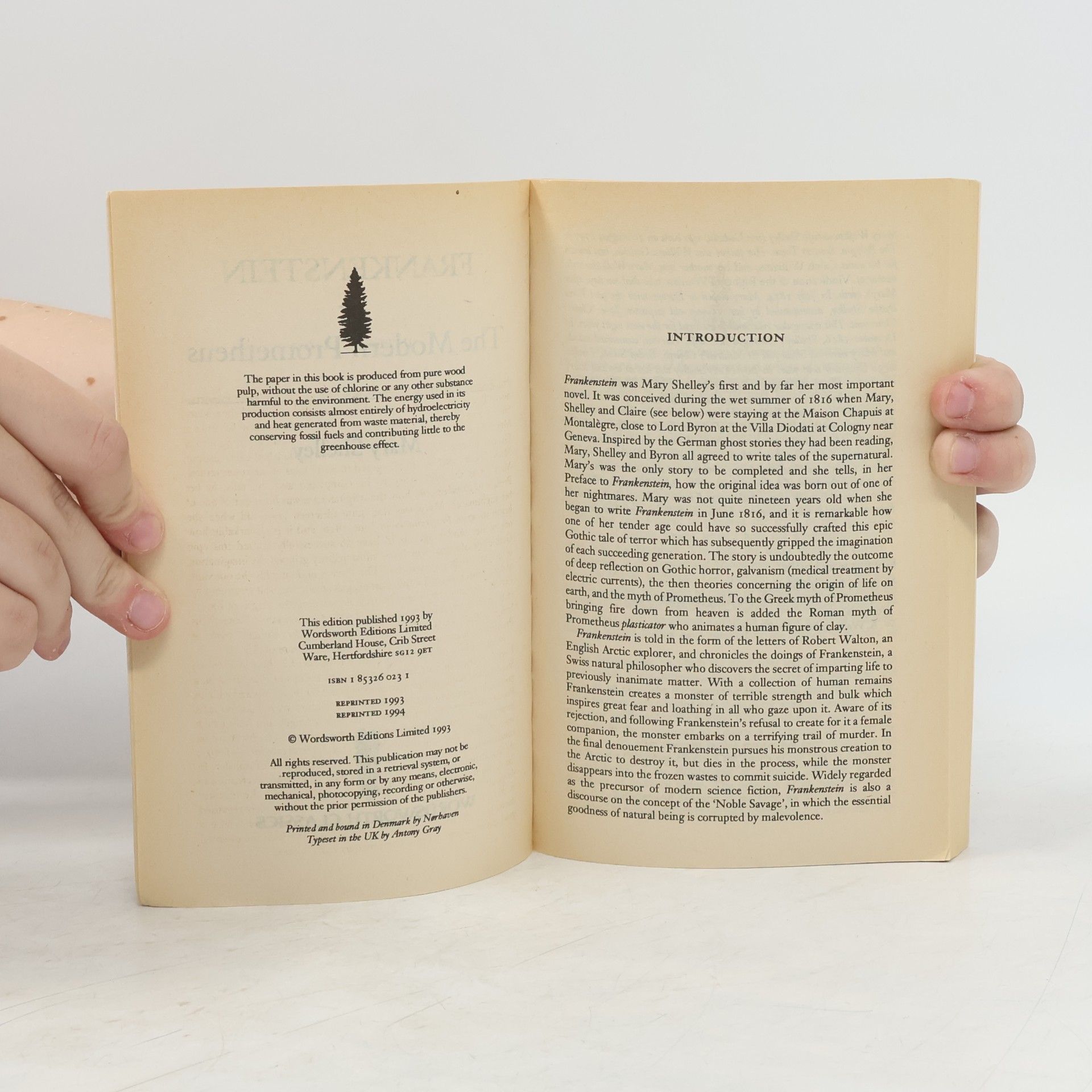 Mary W. Shelley Frankenstein