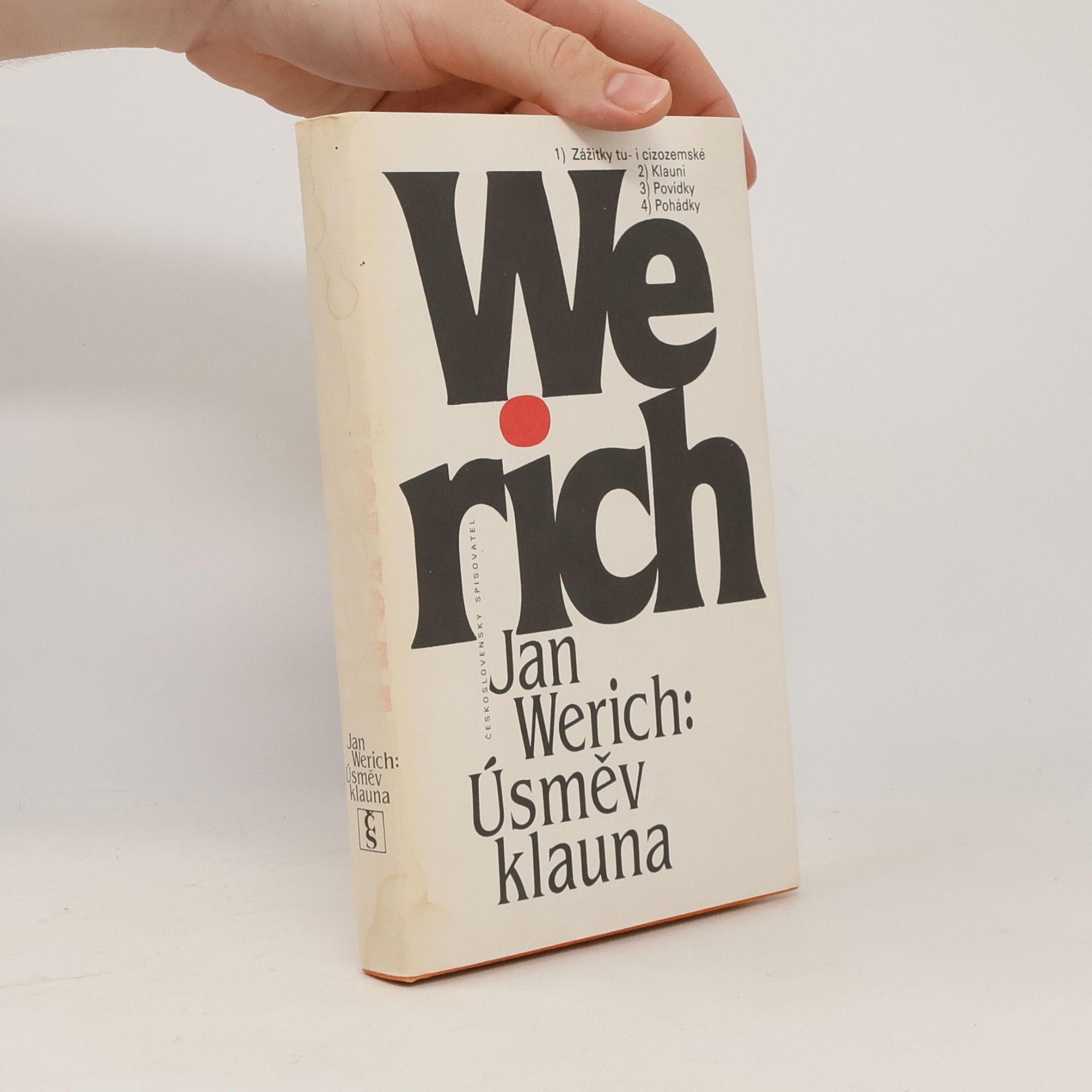 Jan Werich Úsměv klauna