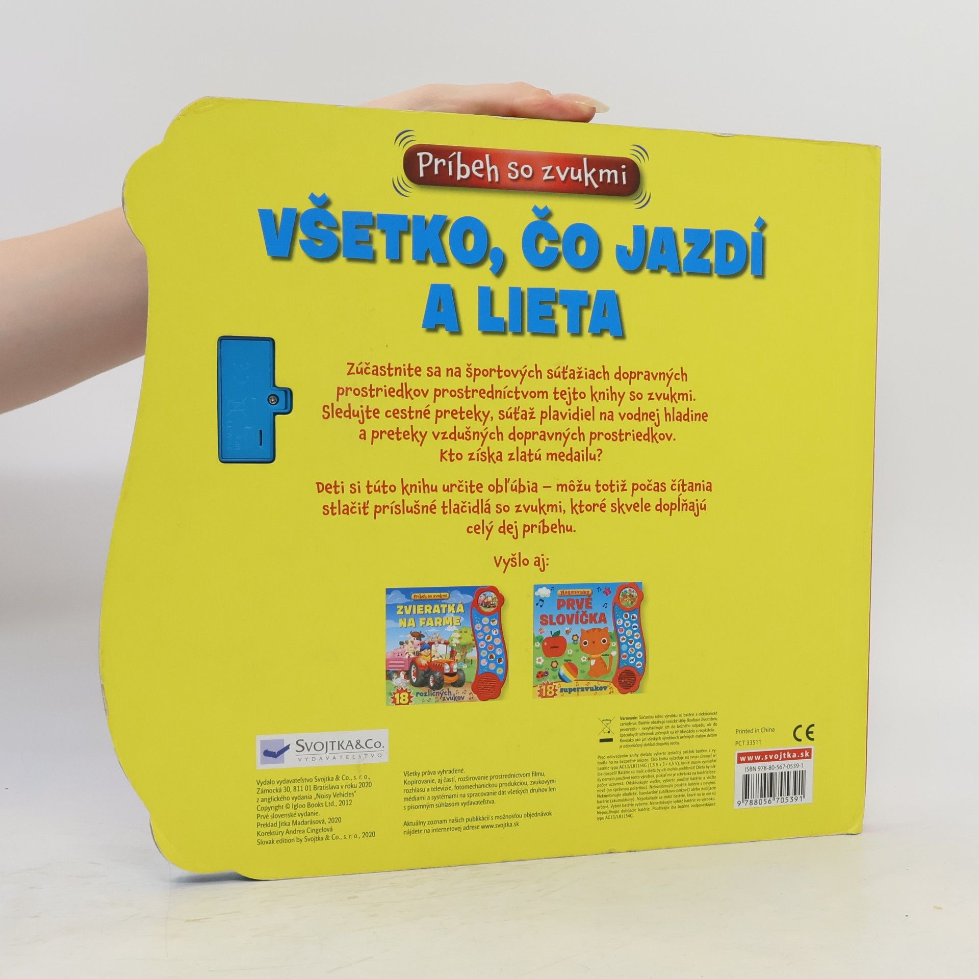 Collectif d'auteurs Príbeh so zvukmi Všetko, čo jazdí a lieta
