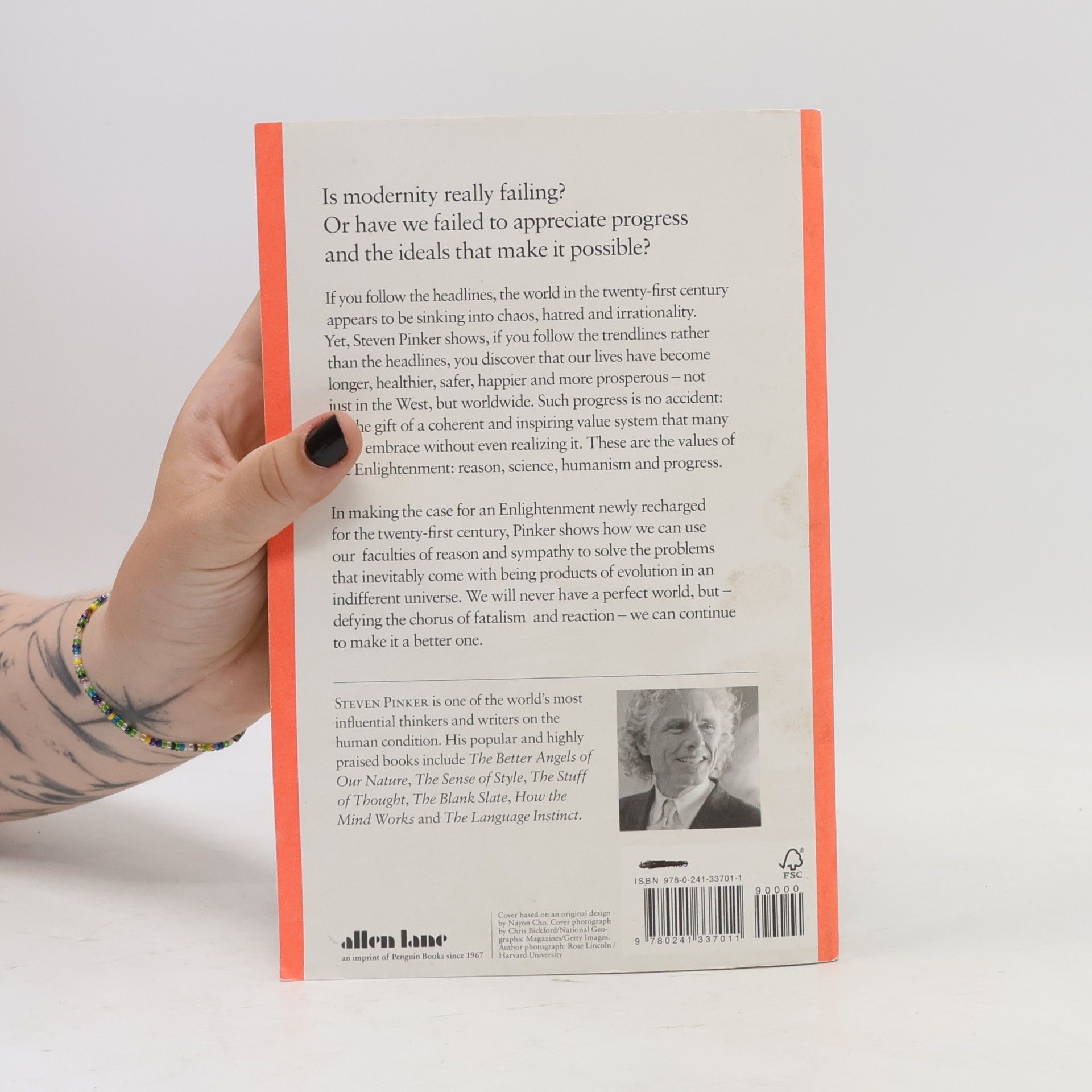 Steven Pinker Enlightenment now : the case for reason, science, humanism, and progress