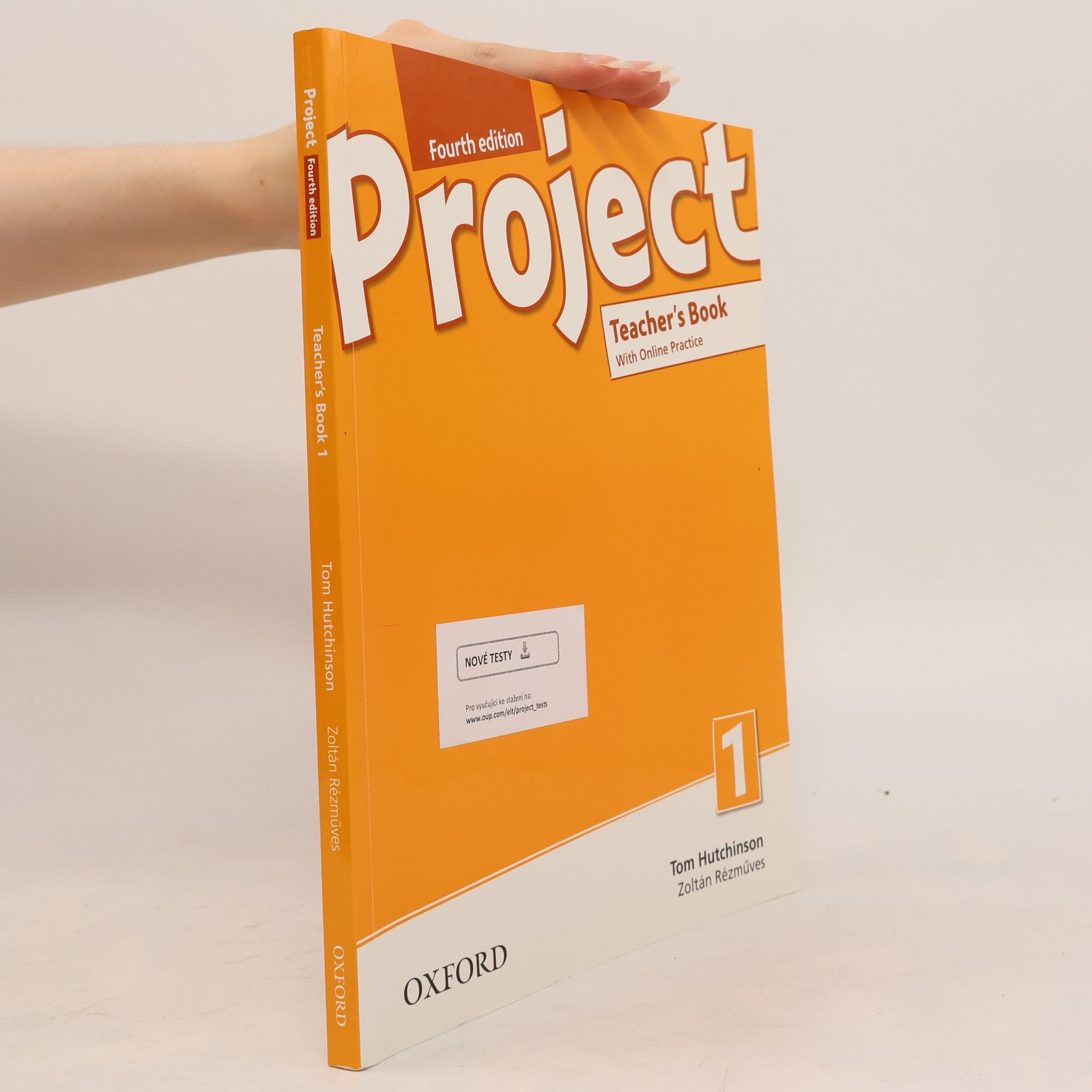 Tom Hutchinson Project 1 Teacher´s Book with Online Practice Pack (4th)