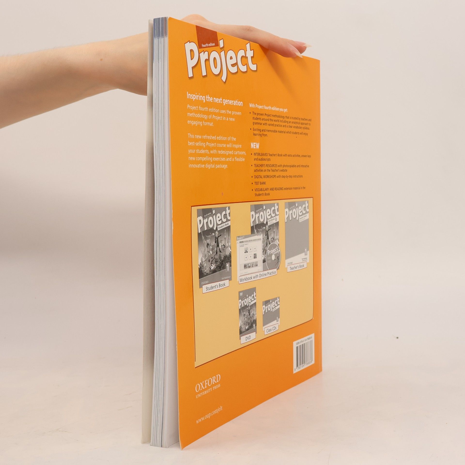 Tom Hutchinson Project 1 Teacher´s Book with Online Practice Pack (4th)